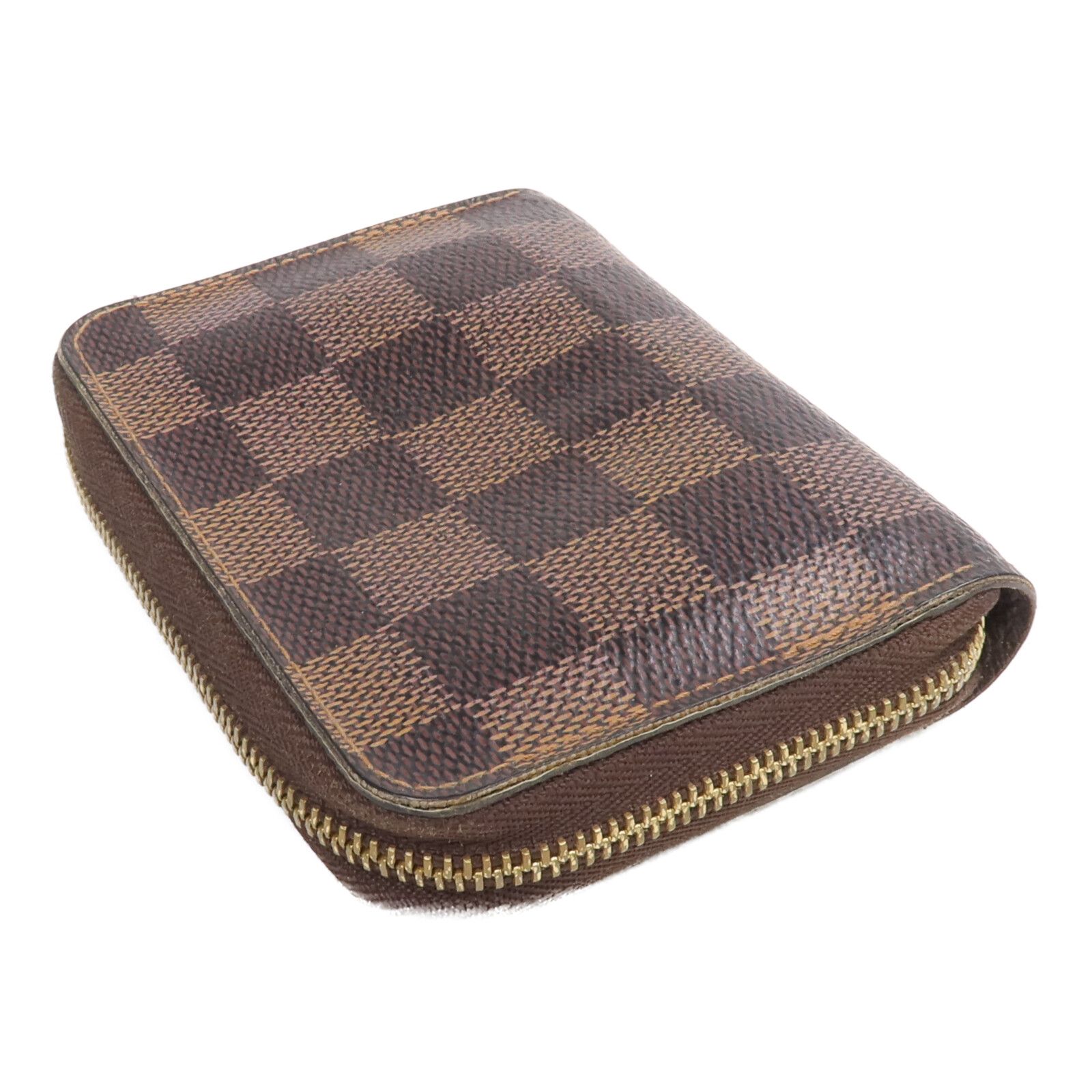 Damier Zippy Coin Purse Brown Coin Purse N 63070 — view 5