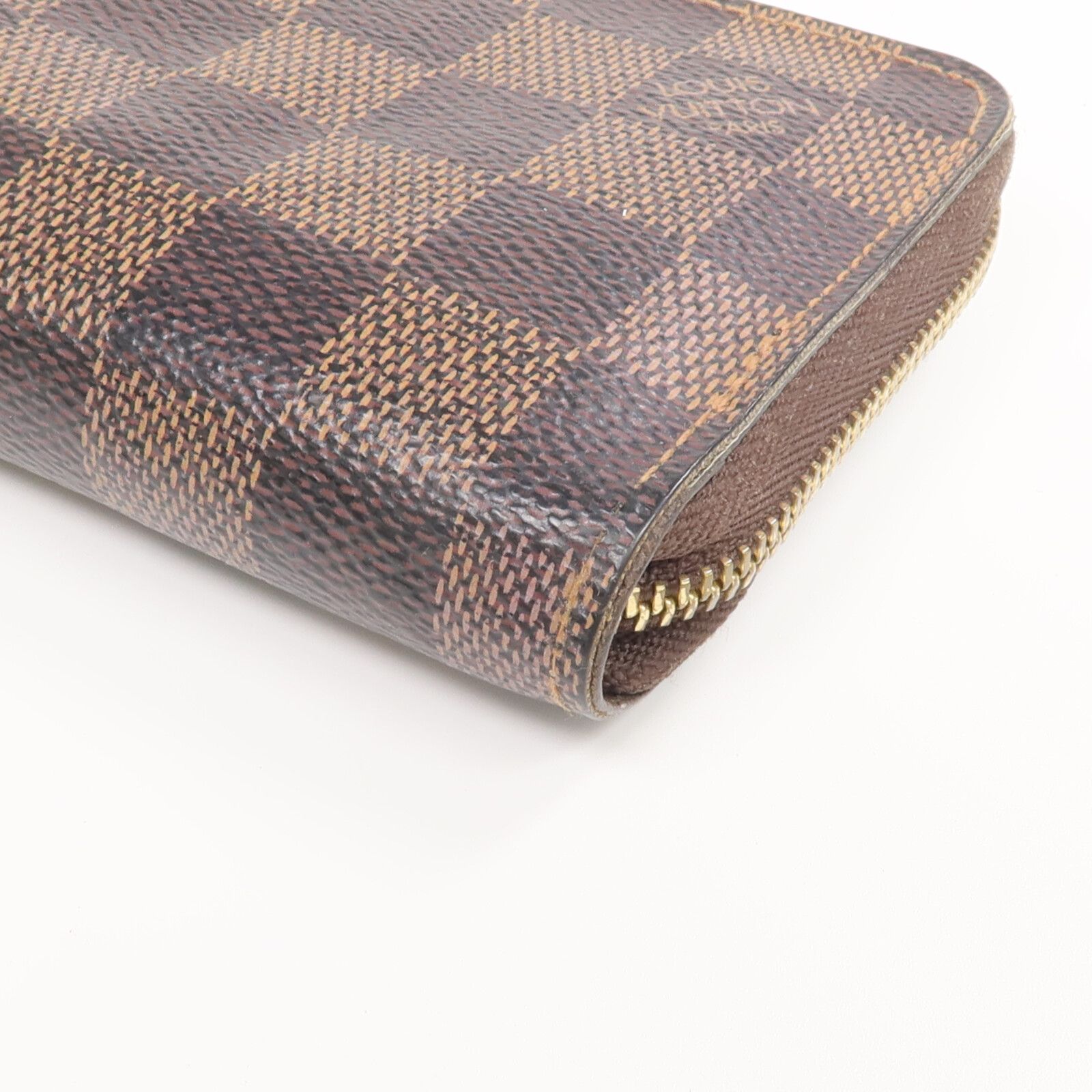 Damier Zippy Coin Purse Brown Coin Purse N 63070 — view 7