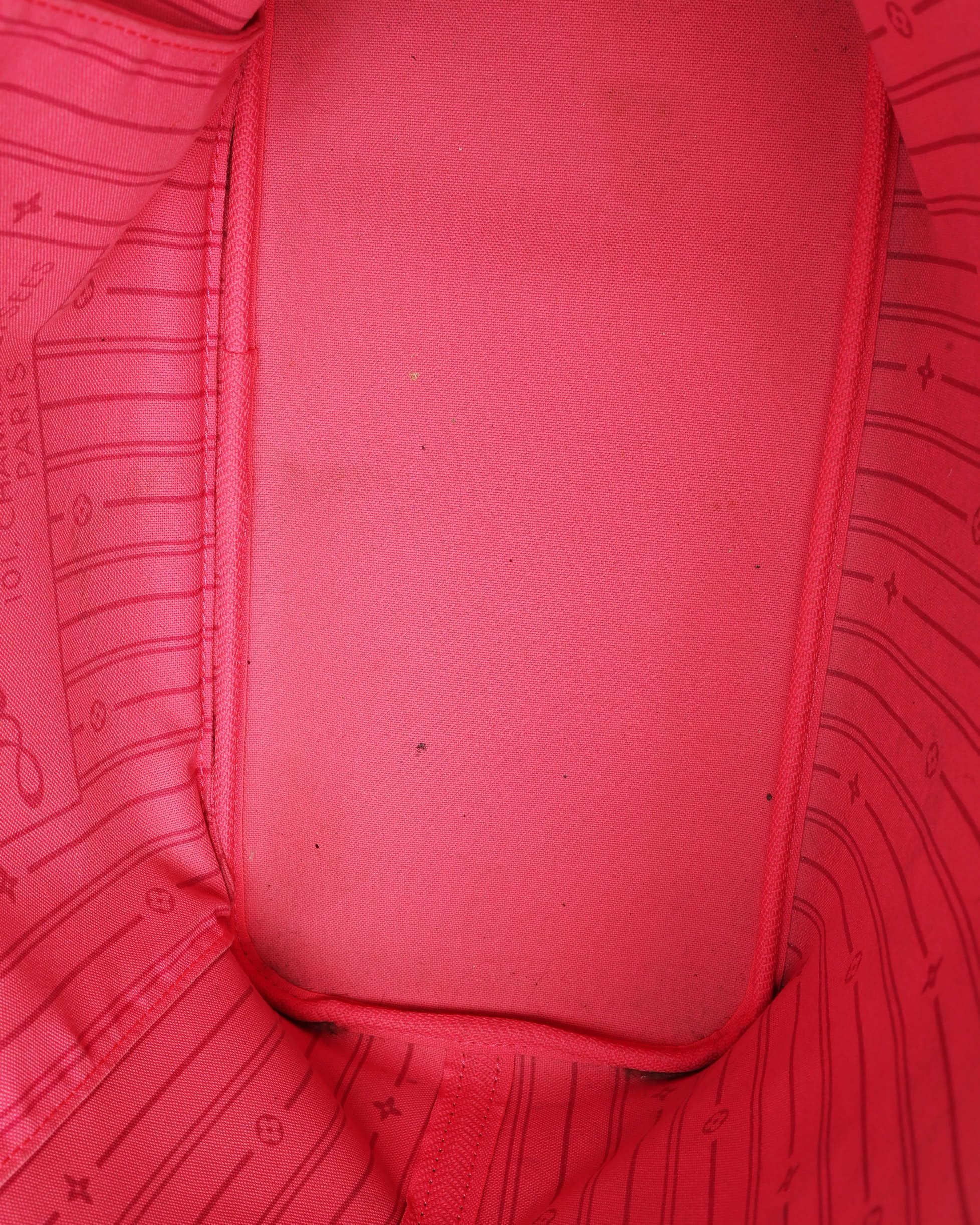 Stephen Sprouse Monogram Rose Neverfull MM Tote Bag — view 11
