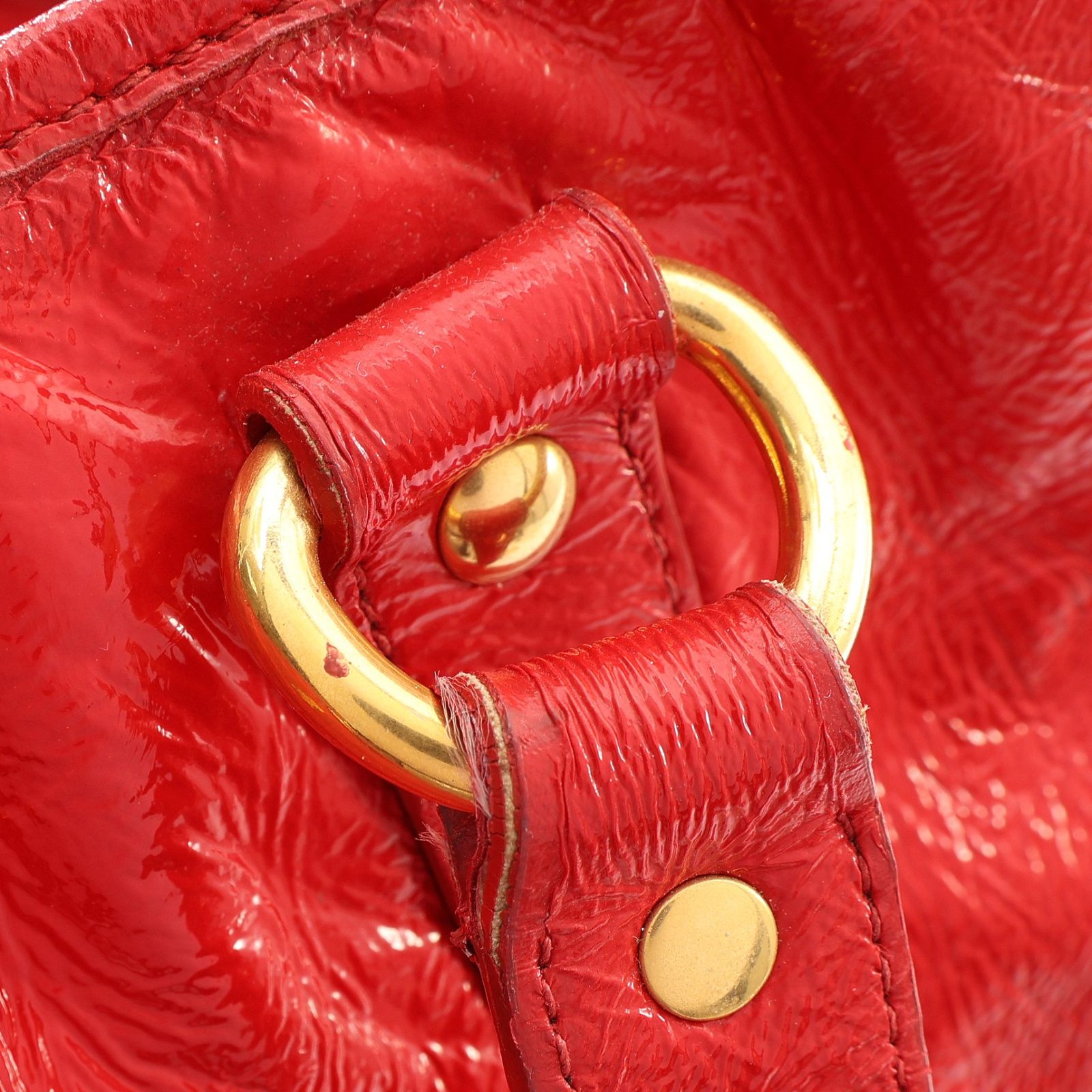 Patent Leather Shopper Tote — view 16