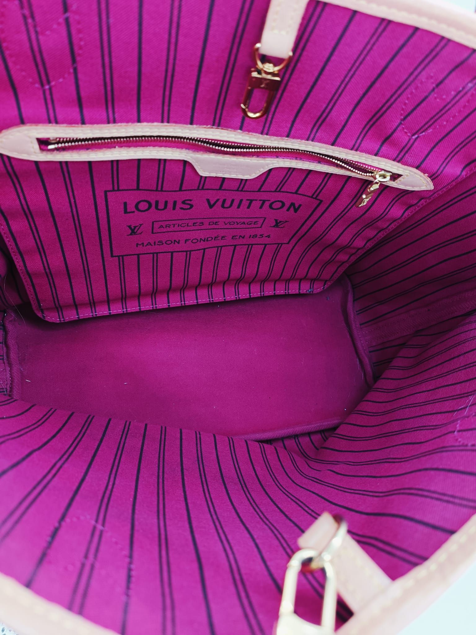 Neverfull NM MM, Monogram WPO — view 4