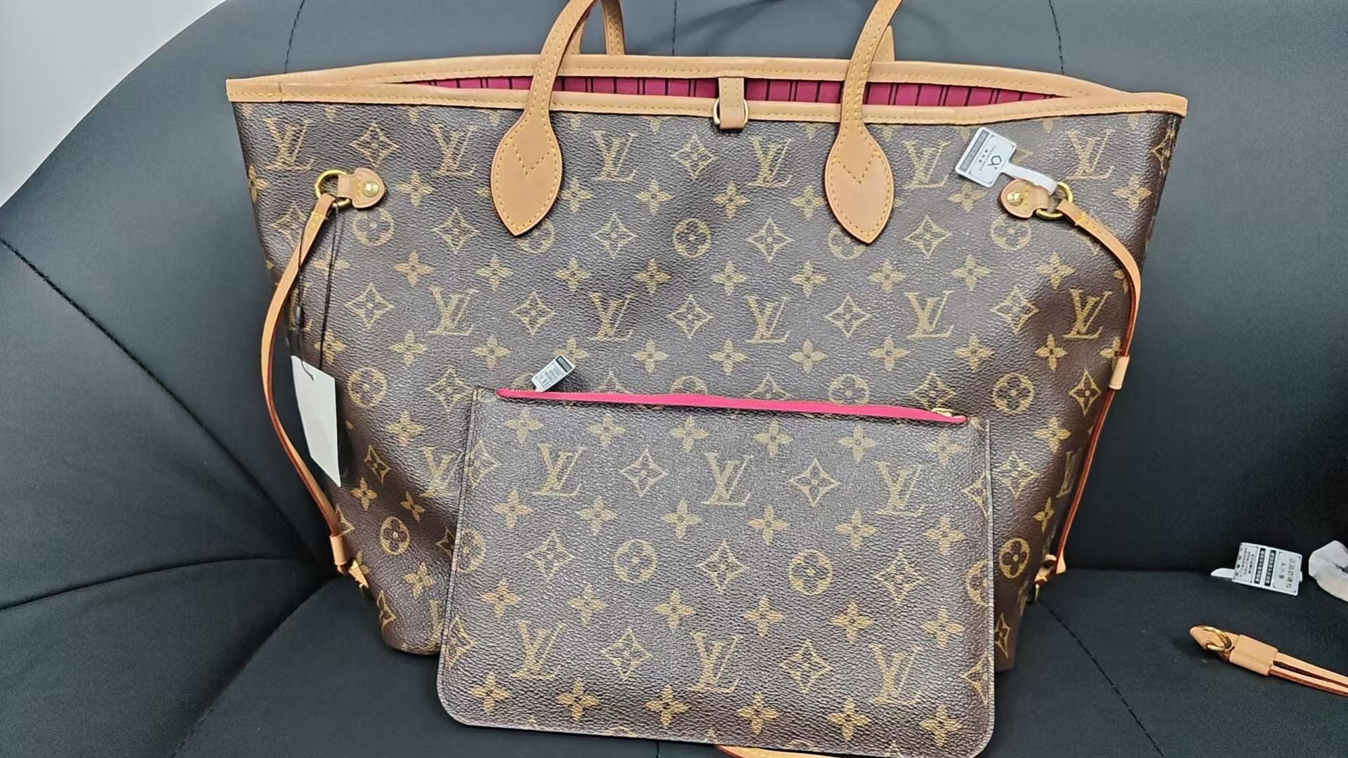 Neverfull NM MM, Monogram WPO — view 5