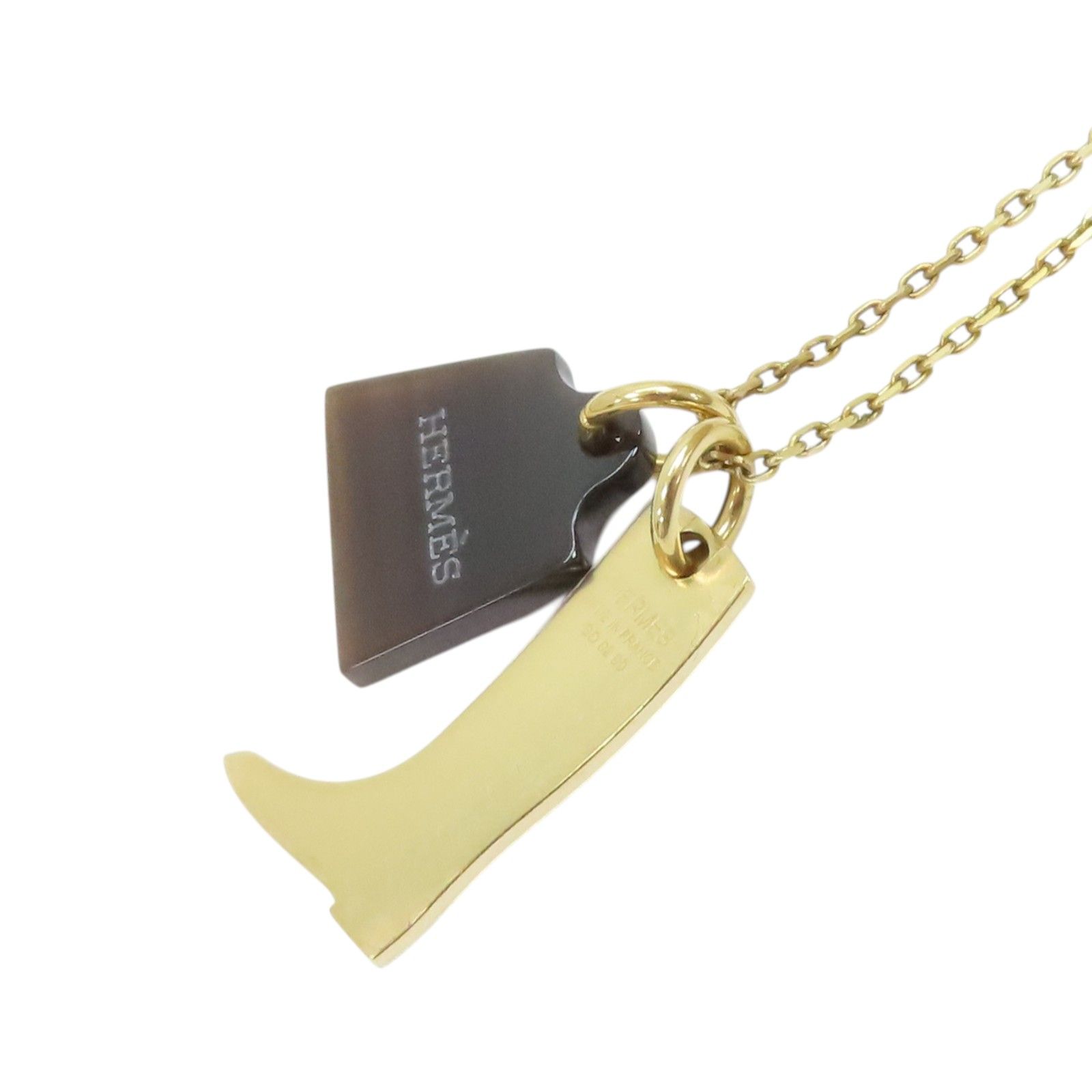 Maroquinier Boot & Bag Pendant Necklace — view 2