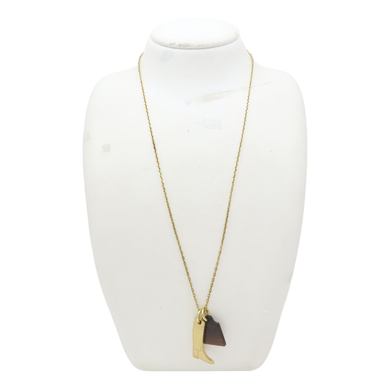 Maroquinier Boot & Bag Pendant Necklace — view 7