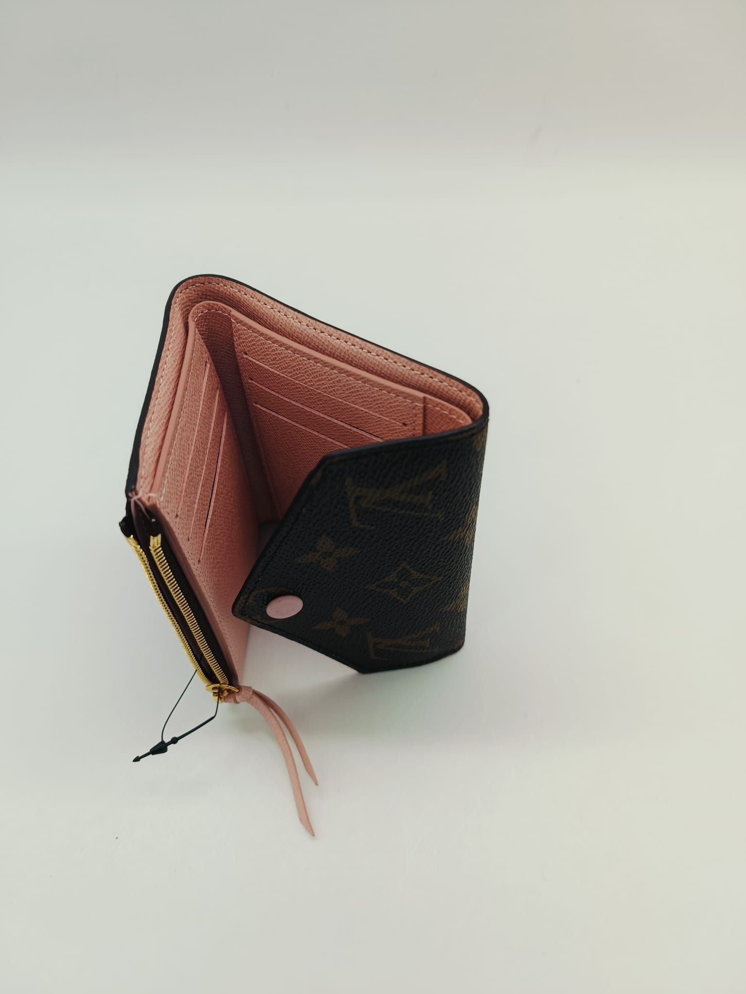 Victorine Wallet, Monogram — view 3