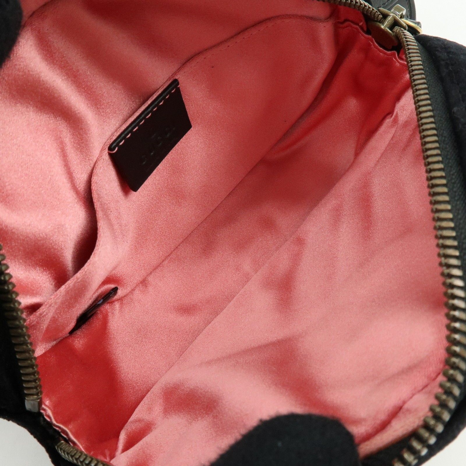 GG Marmont Double G Velvet Leather Waist Bag Body Bag 476434 — view 20