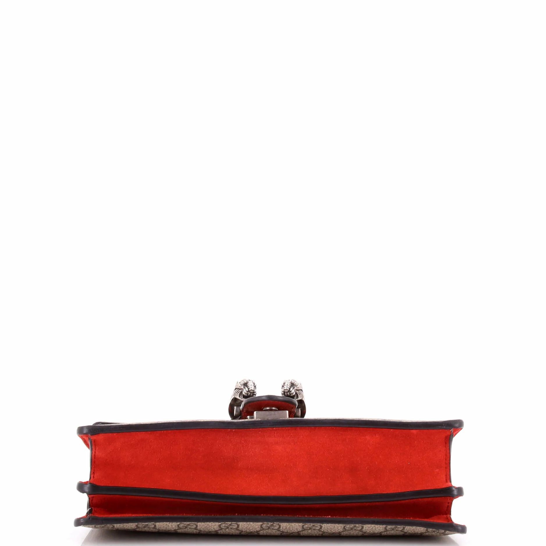 Dionysus Bag Gg Coated Canvas Small — view 4