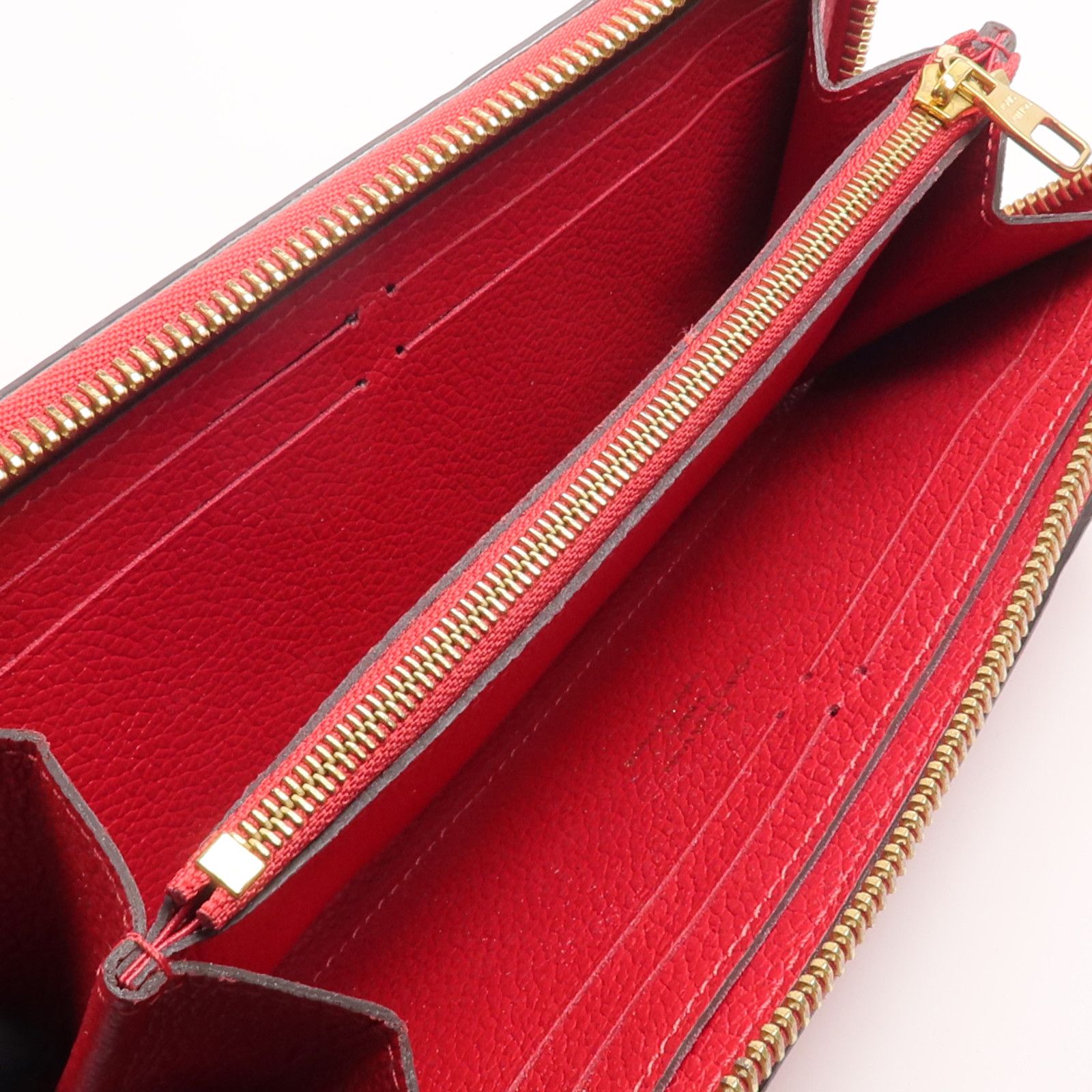 Empreinte Clemence Wallet Changzhenbao Red Around Long Wallet M 60169 — view 12