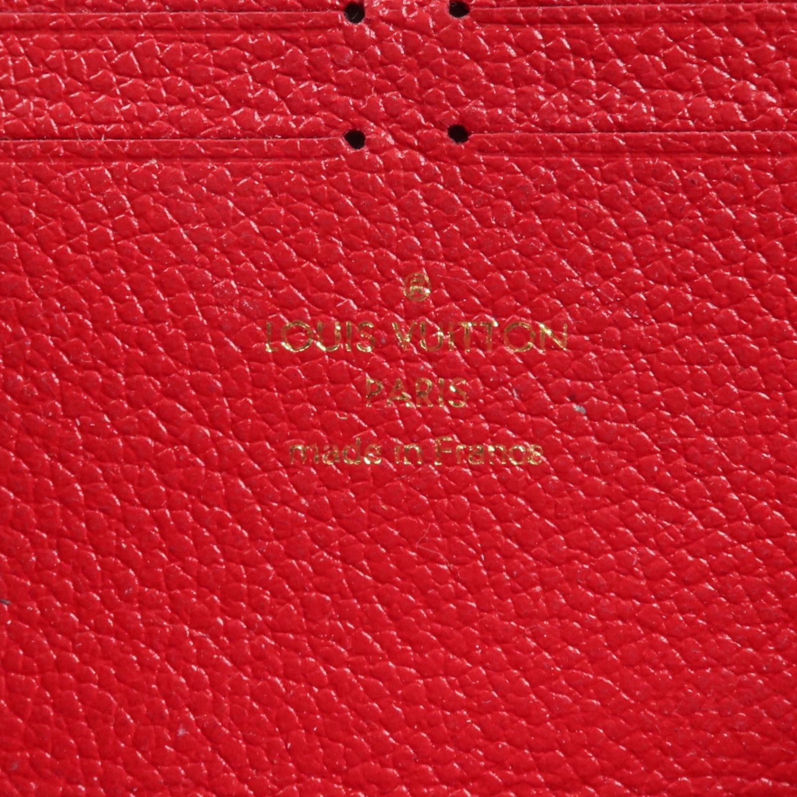 Empreinte Clemence Wallet Changzhenbao Red Around Long Wallet M 60169 — view 13