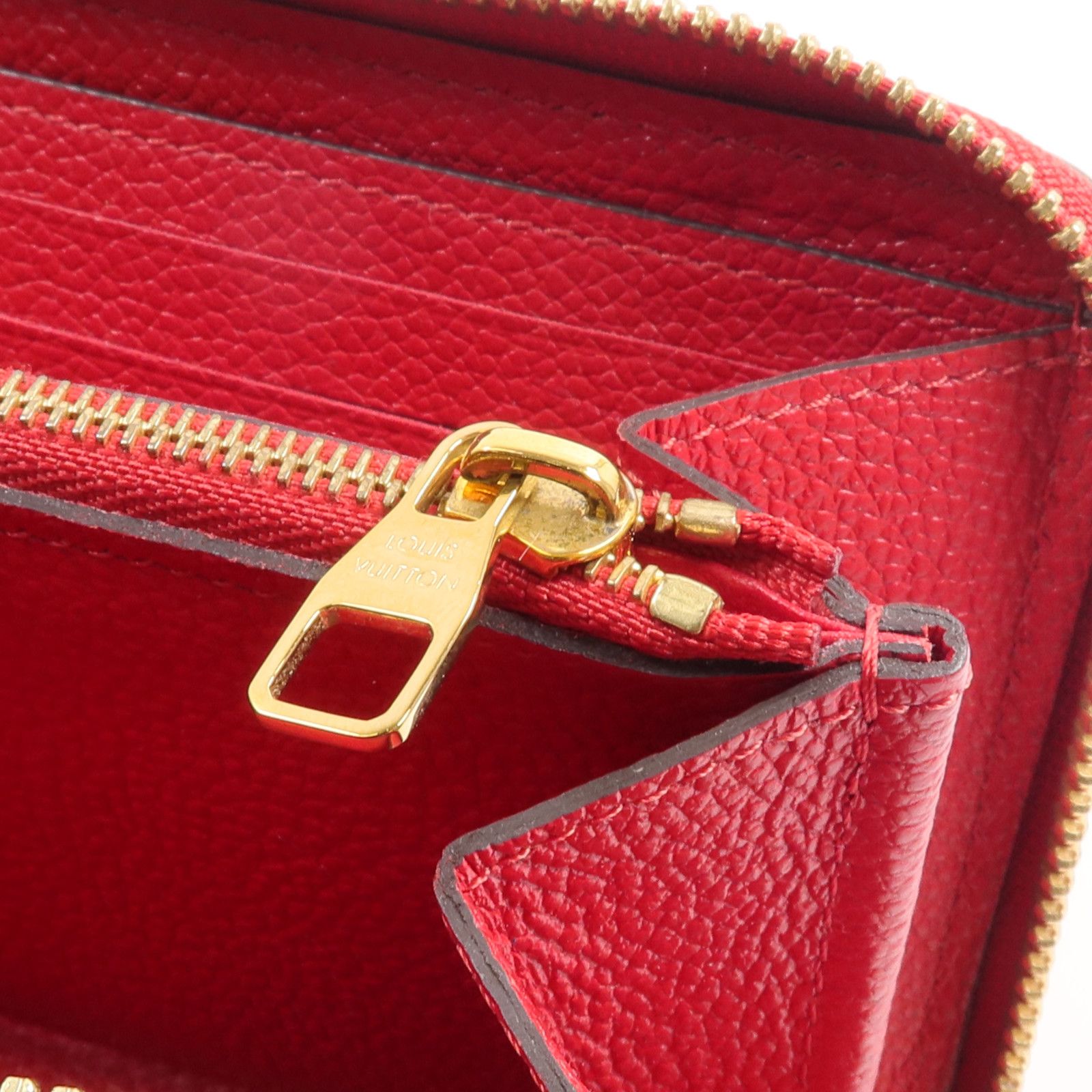 Empreinte Clemence Wallet Changzhenbao Red Around Long Wallet M 60169 — view 15