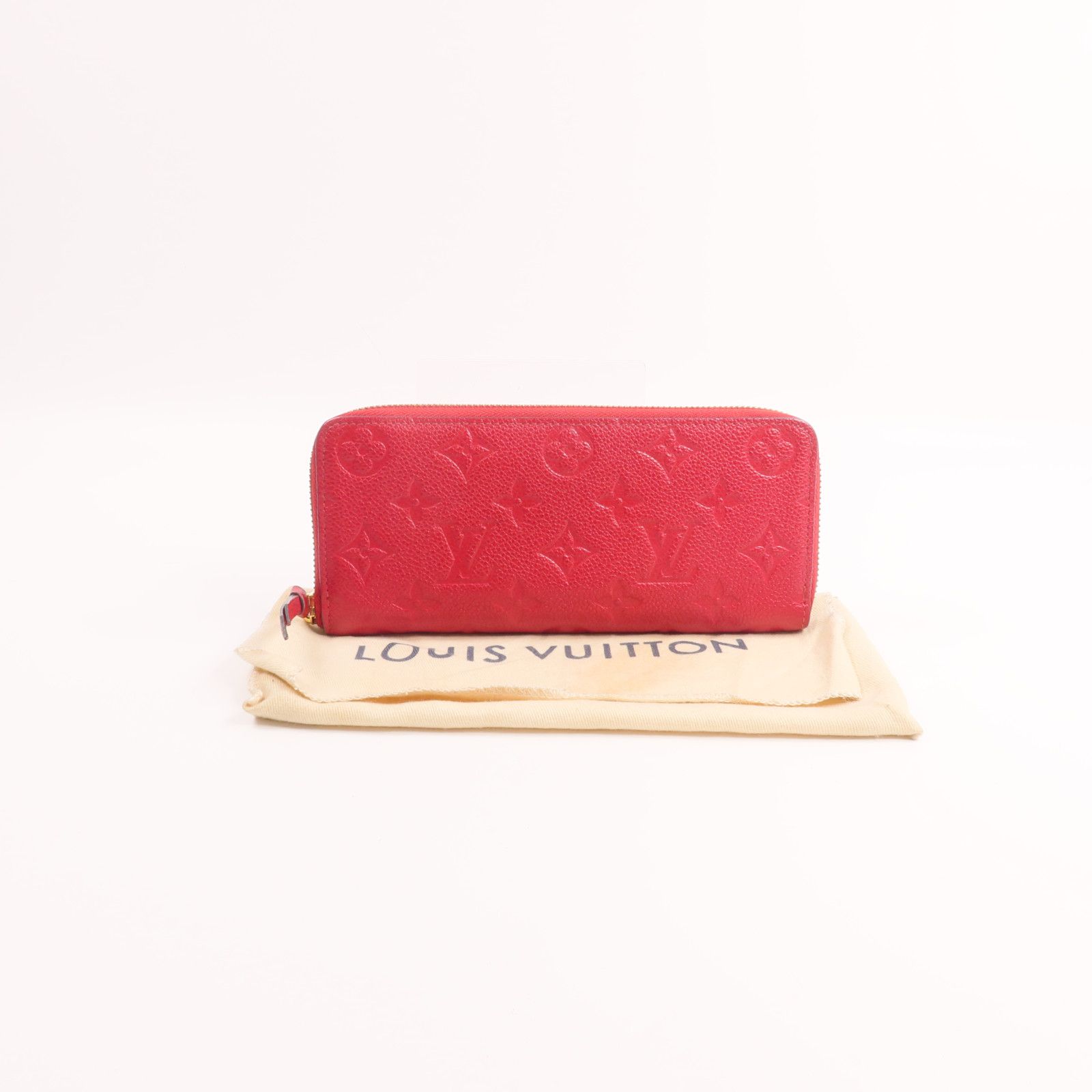 Empreinte Clemence Wallet Changzhenbao Red Around Long Wallet M 60169 — view 16