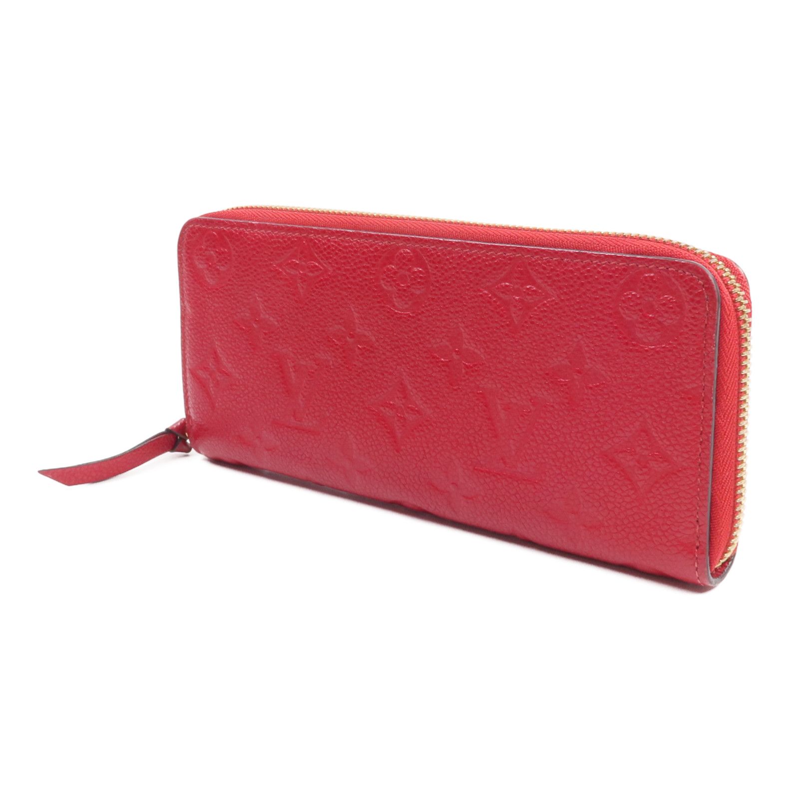 Empreinte Clemence Wallet Changzhenbao Red Around Long Wallet M 60169 — view 3