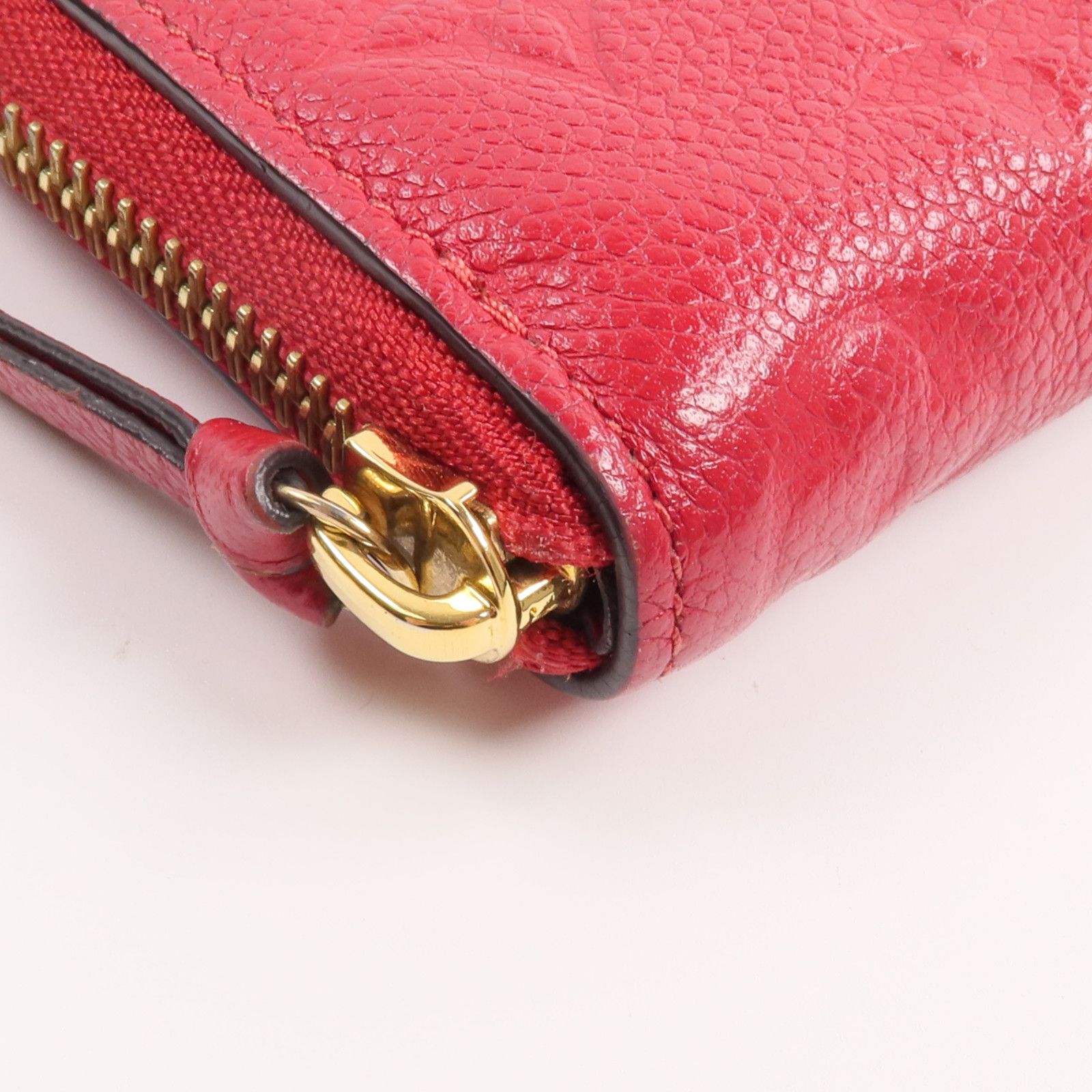 Empreinte Clemence Wallet Changzhenbao Red Around Long Wallet M 60169 — view 8