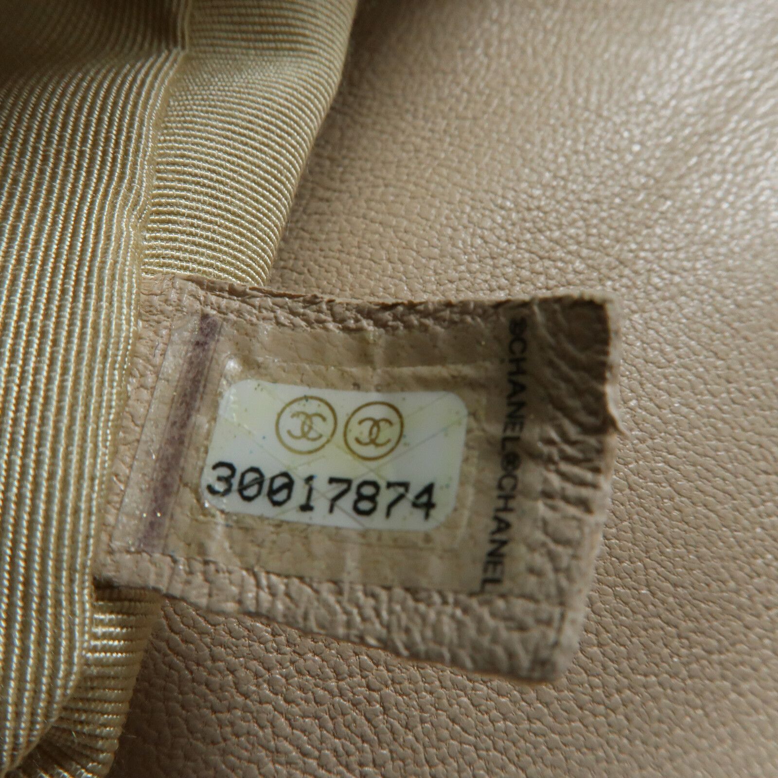 Beige Sheepskin Leather C 19 Small Hand-turned Shoulder And Back Bag 2way Shoulder Bag Lambskin (sheep Leath — view 13