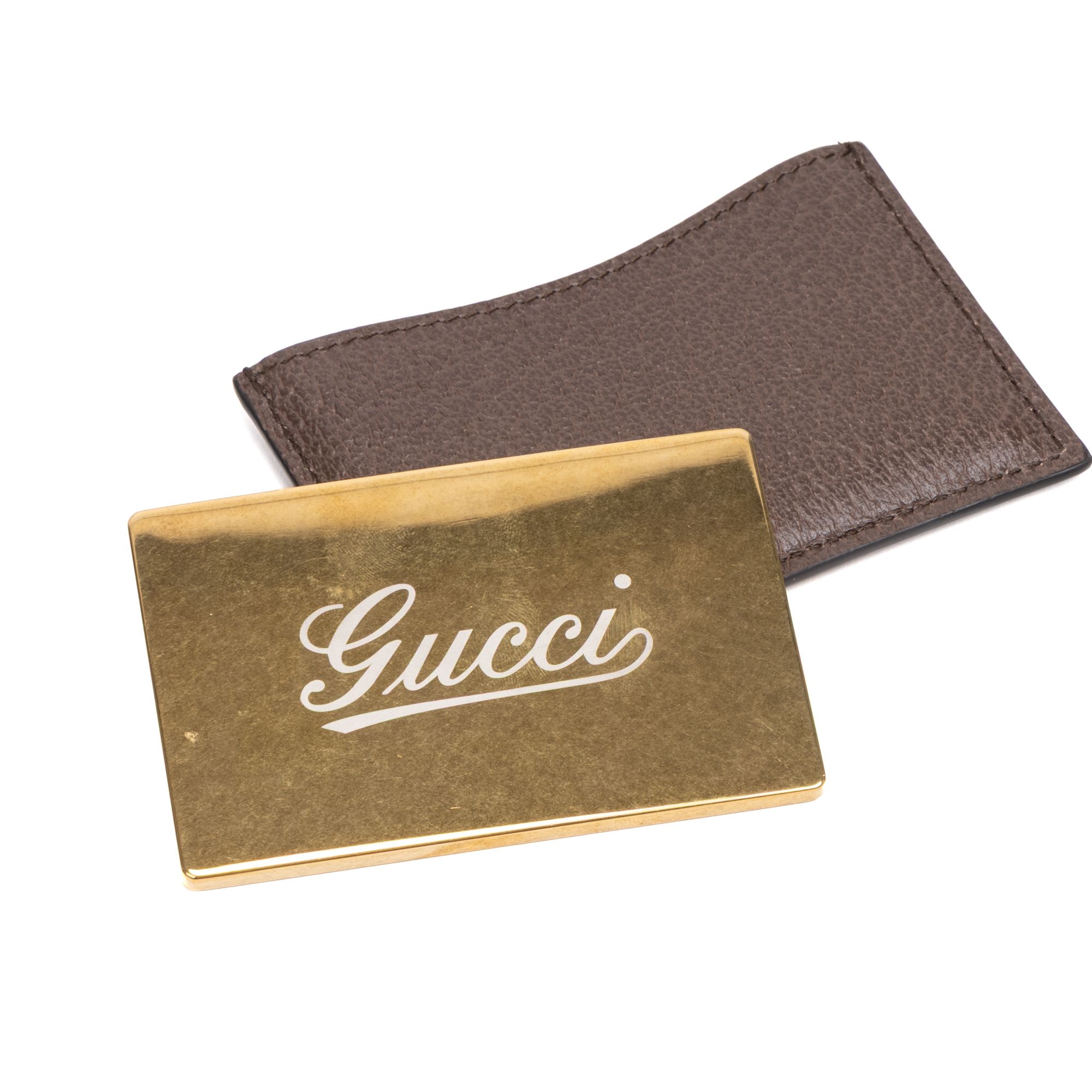 Small Bamboo Top Handle  Beige/Dark Brown  Jumbo GG Gold — view 11