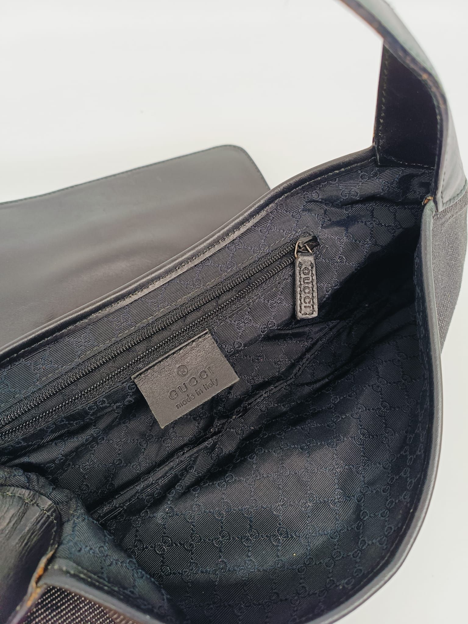 Bardot Pochette Bag Black,GG Canvas 90667 000926 — view 5