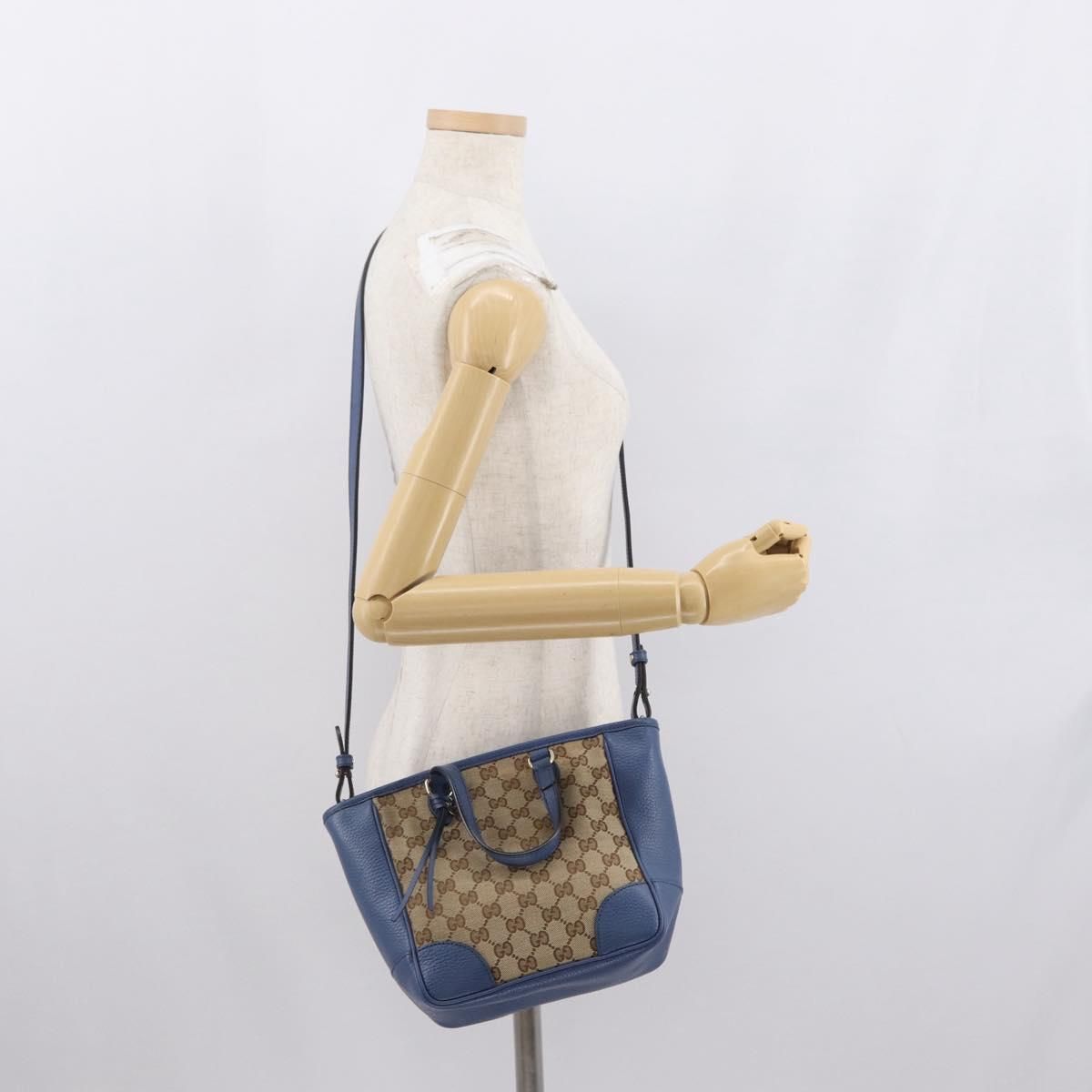 Small Bree Convertible Tote, GG Canvas — view 25