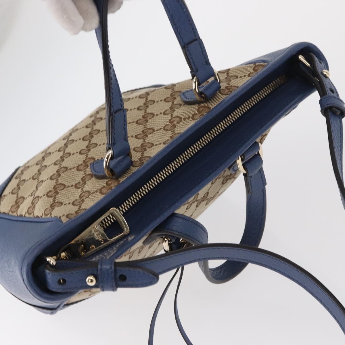 Small Bree Convertible Tote, GG Canvas — view 6