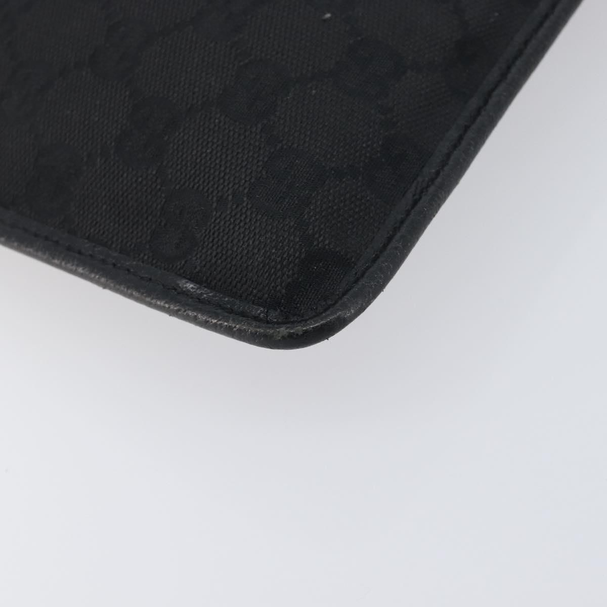 GG Monogram Messenger Crossbody Bag Black — view 14