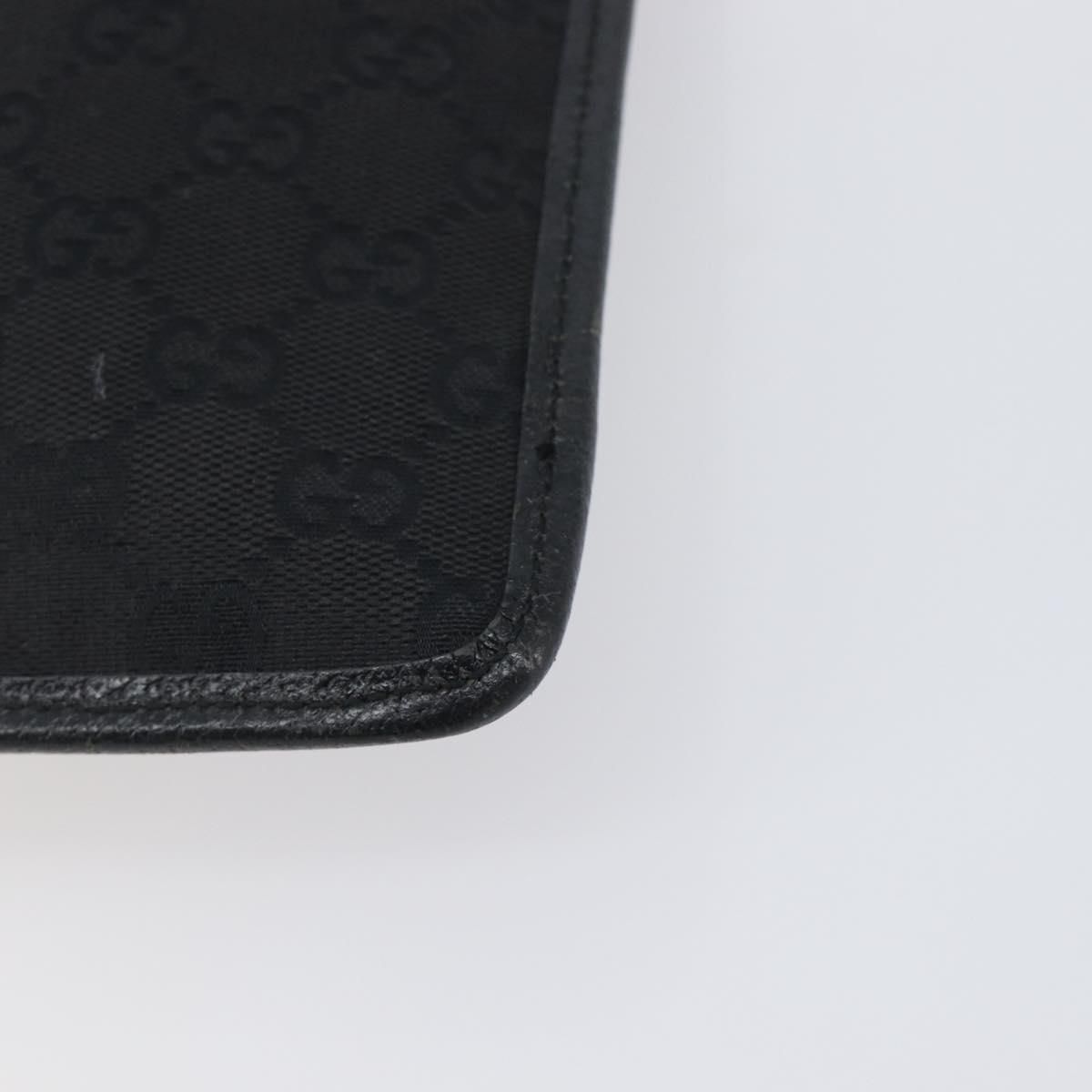 GG Monogram Messenger Crossbody Bag Black — view 15