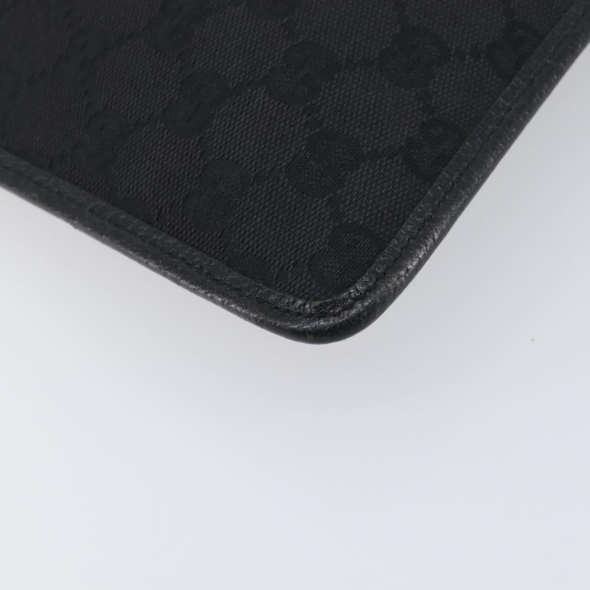GG Monogram Messenger Crossbody Bag Black — view 16