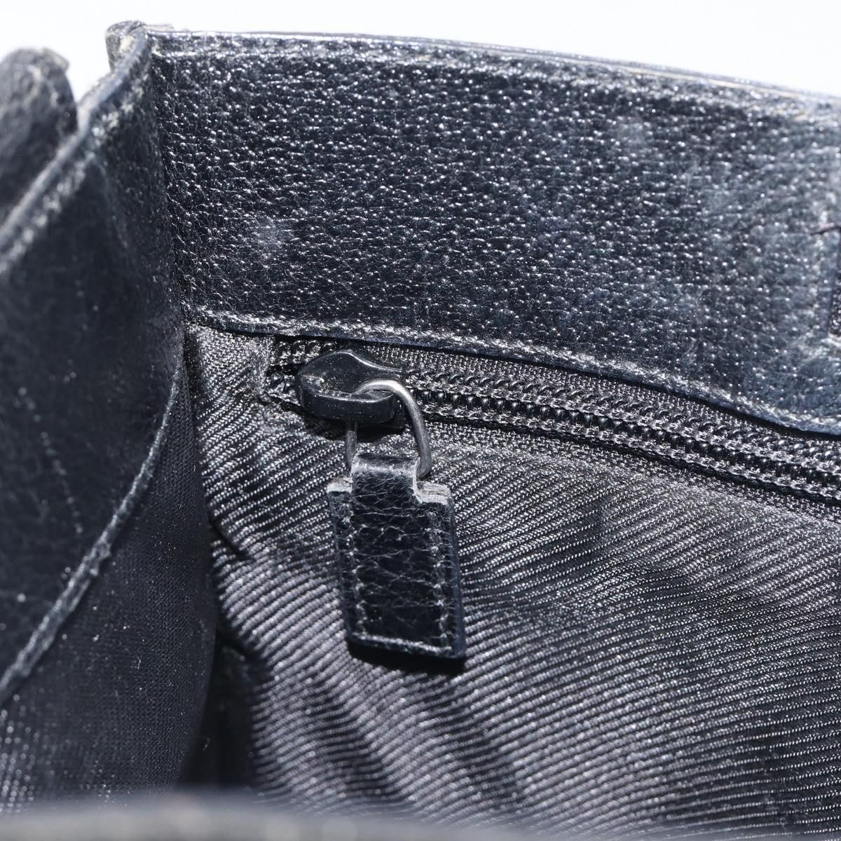 GG Monogram Messenger Crossbody Bag Black — view 21