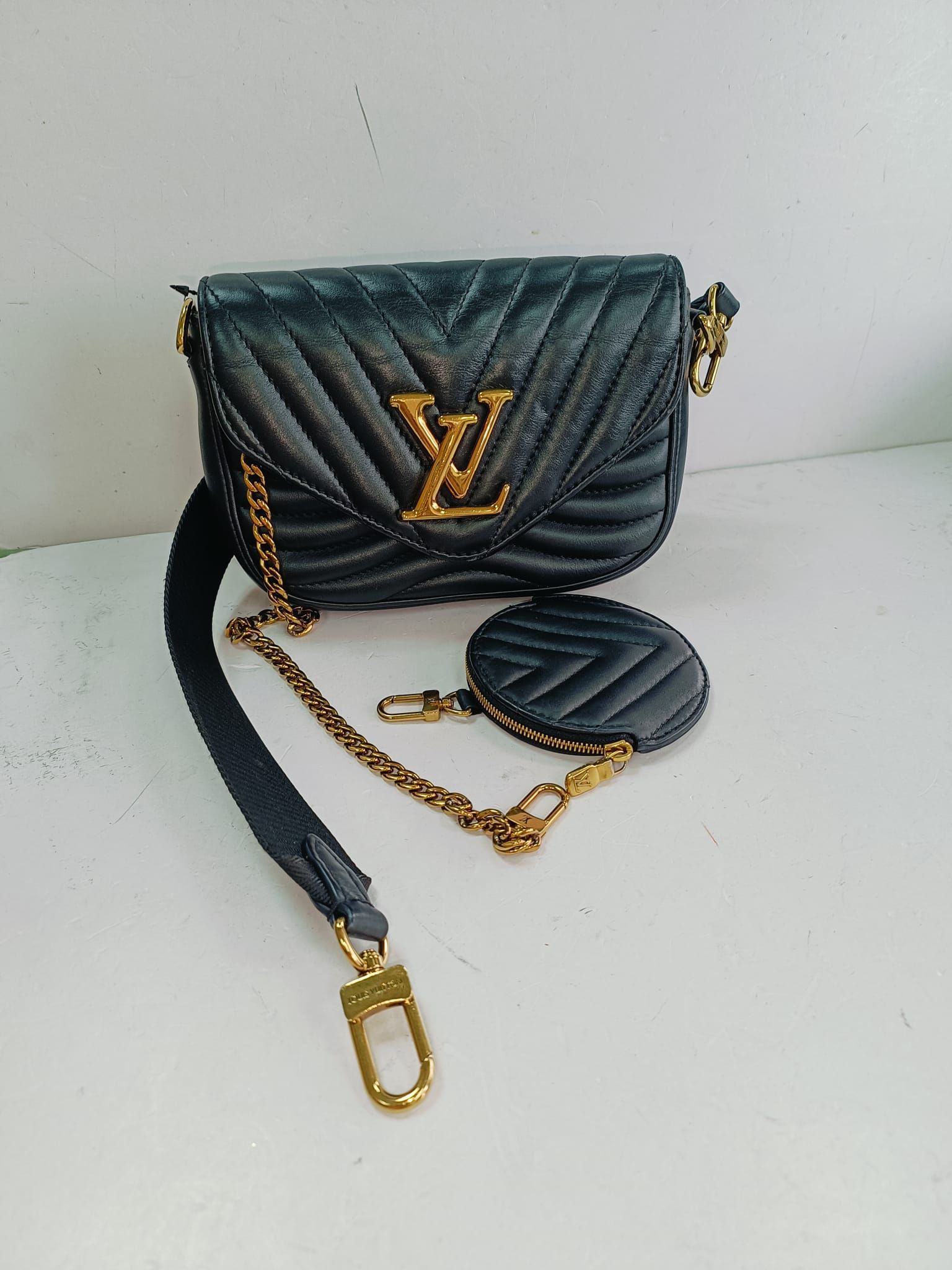 New Wave Multi Pochette, Calf Leather