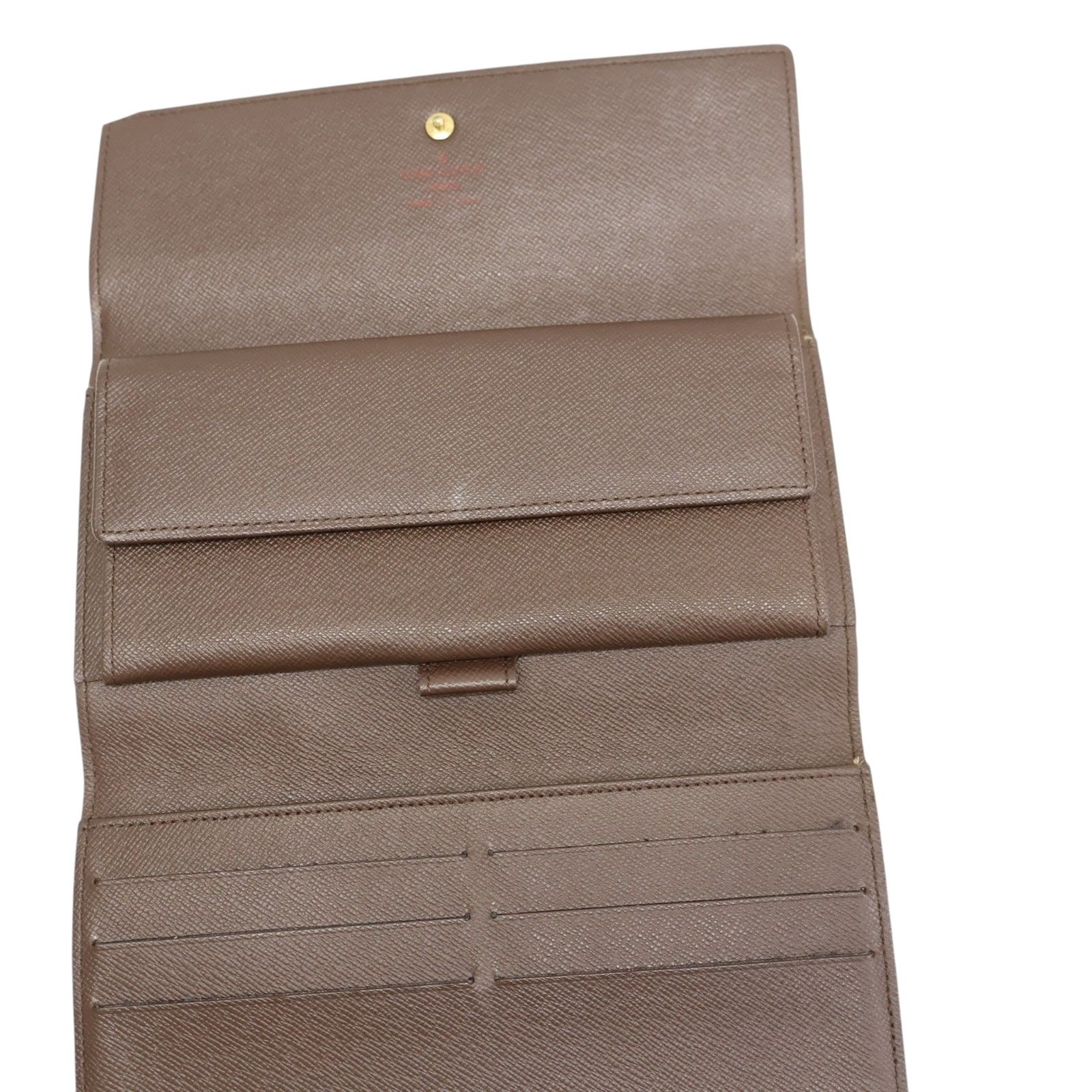 Portefeuille Sarah Long Wallet Damier Ebene N 61734 — view 3
