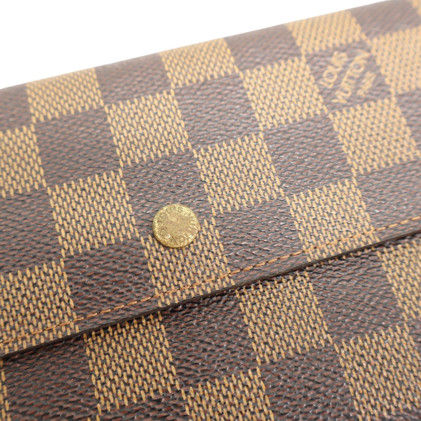 Portefeuille Sarah Long Wallet Damier Ebene N 61734 — view 9