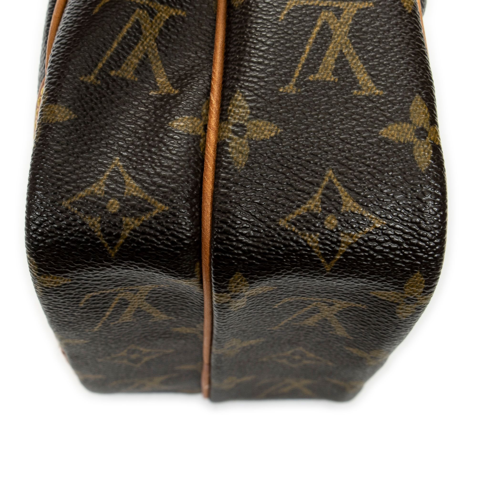 Amazone PM Brown Monogram Canvas Golden Brass — view 7