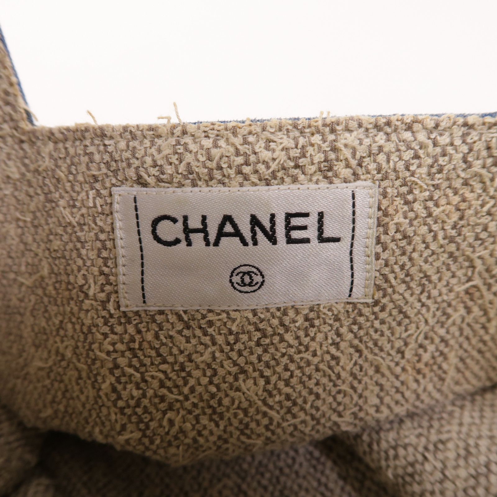 Denim Diamond Quilted Foldover Clutch — view 6
