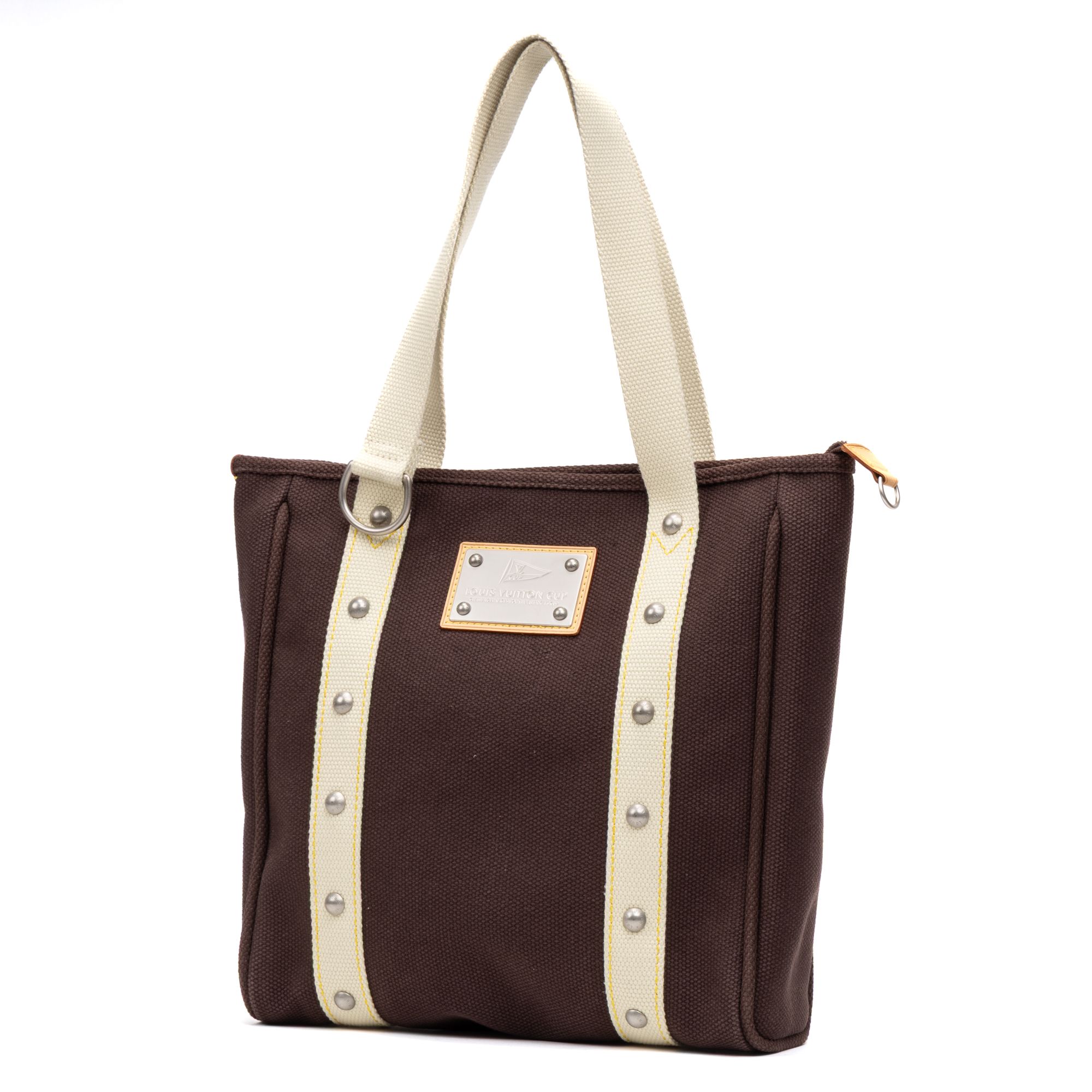 Antigua Cabas MM Woven Canvas — view 2