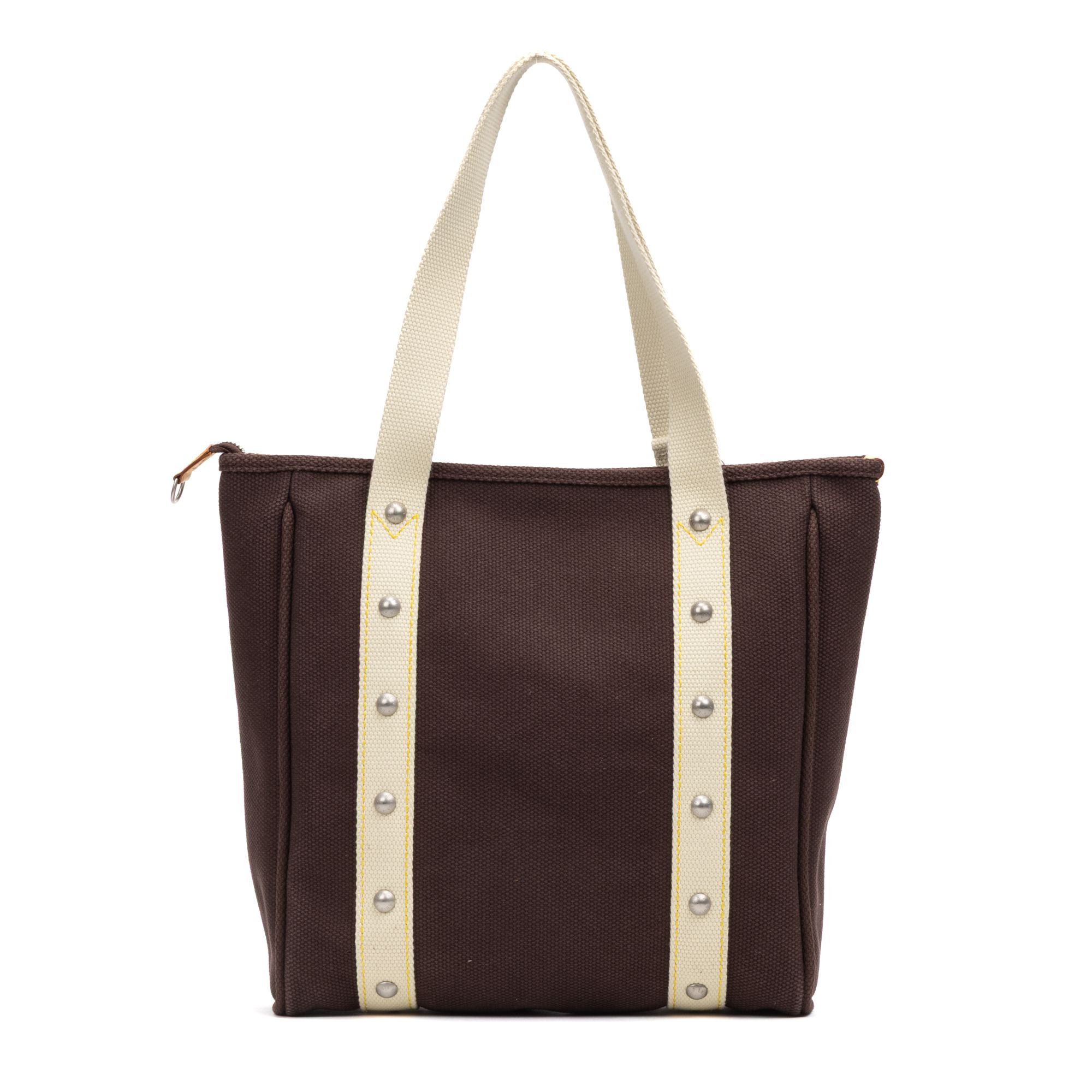 Antigua Cabas MM Woven Canvas — view 5