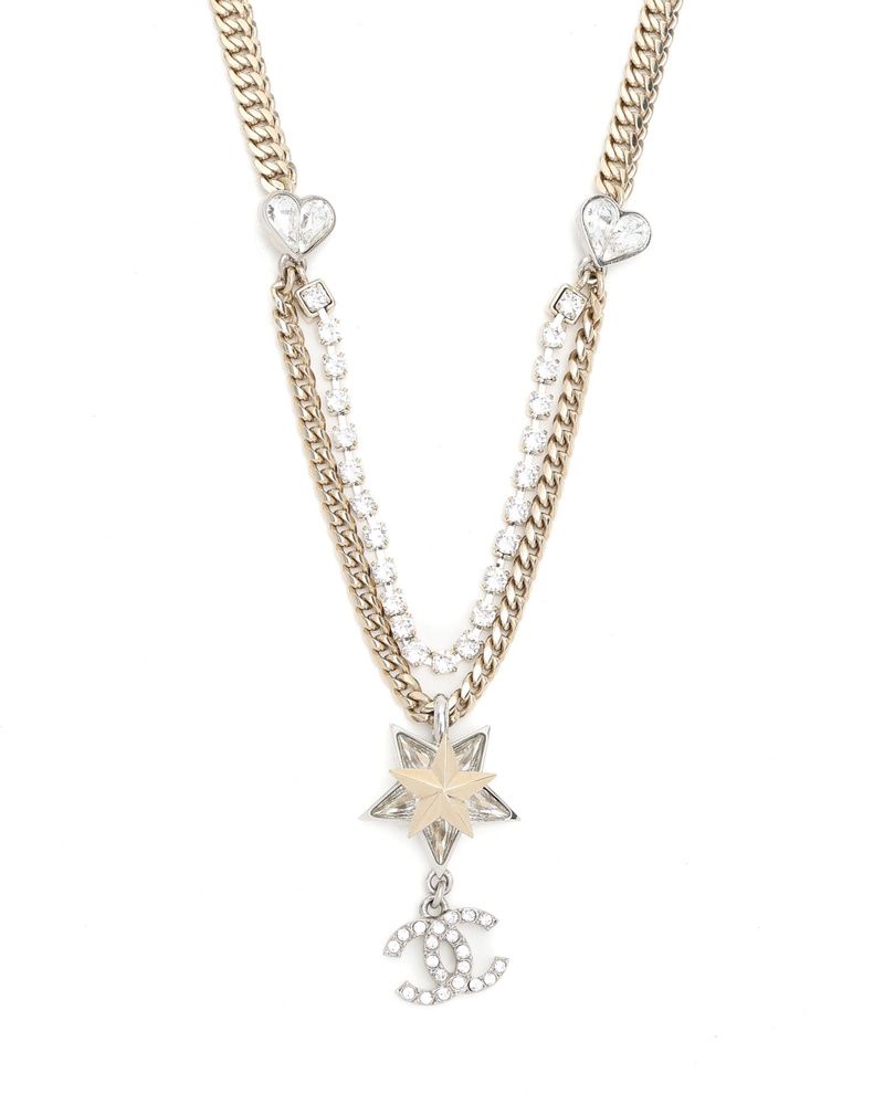 Coco Mark Heart Rhinestone Choker — view 2