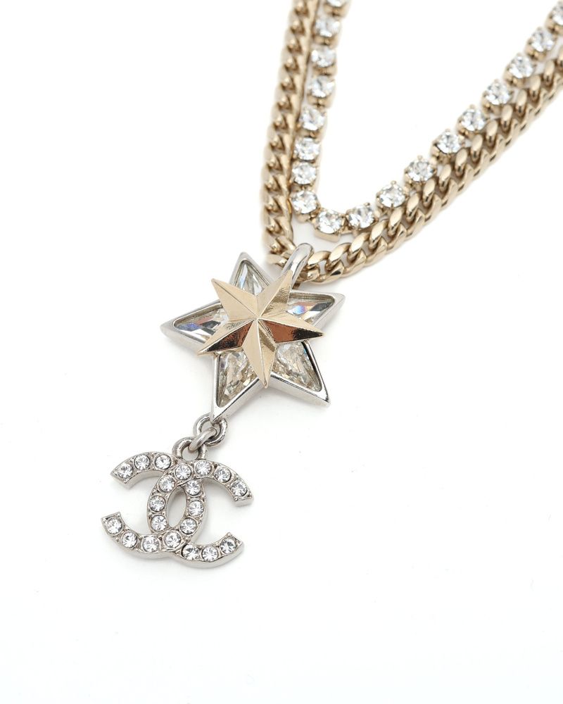 Coco Mark Heart Rhinestone Choker — view 4