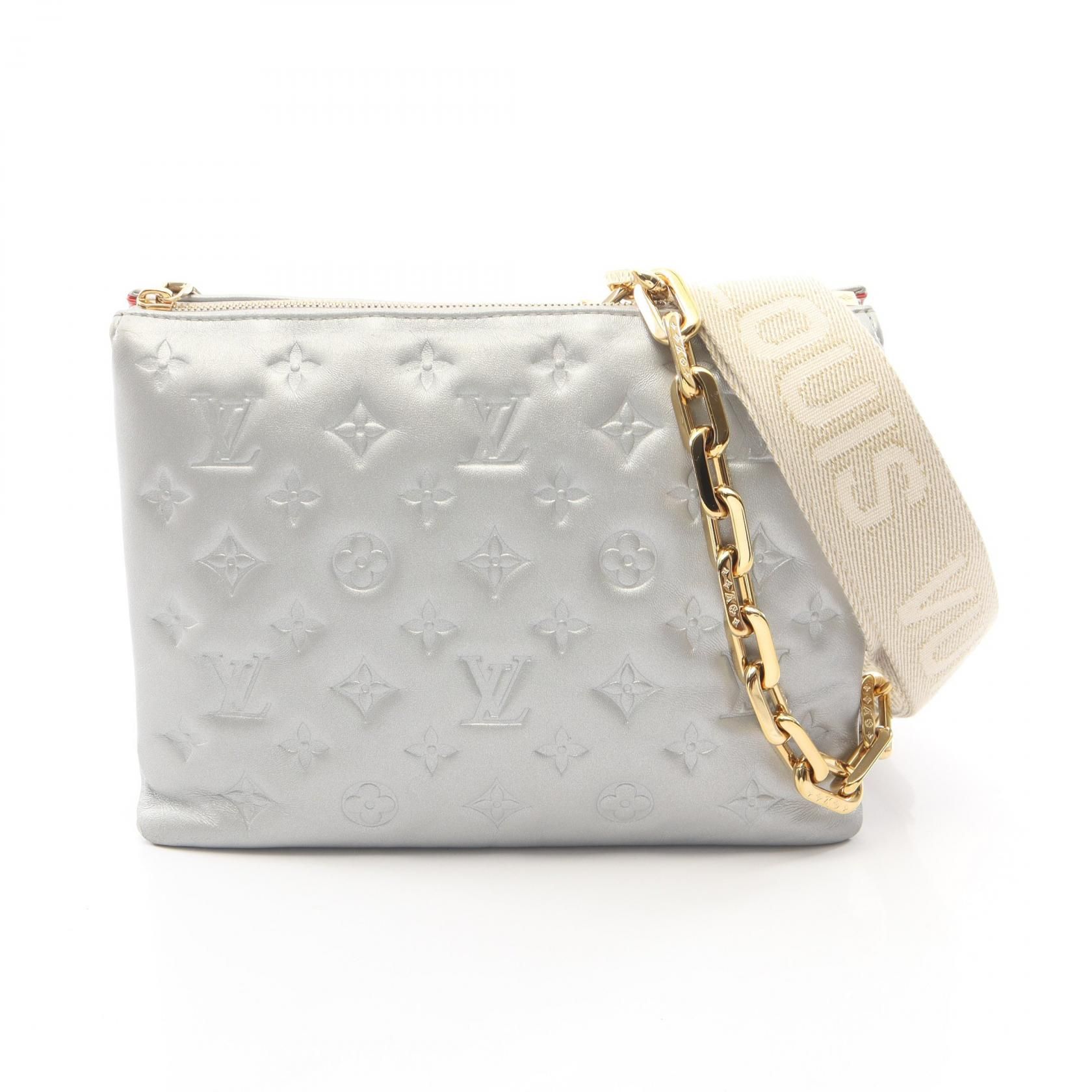 Coussin NM PM, Embossed Monogram