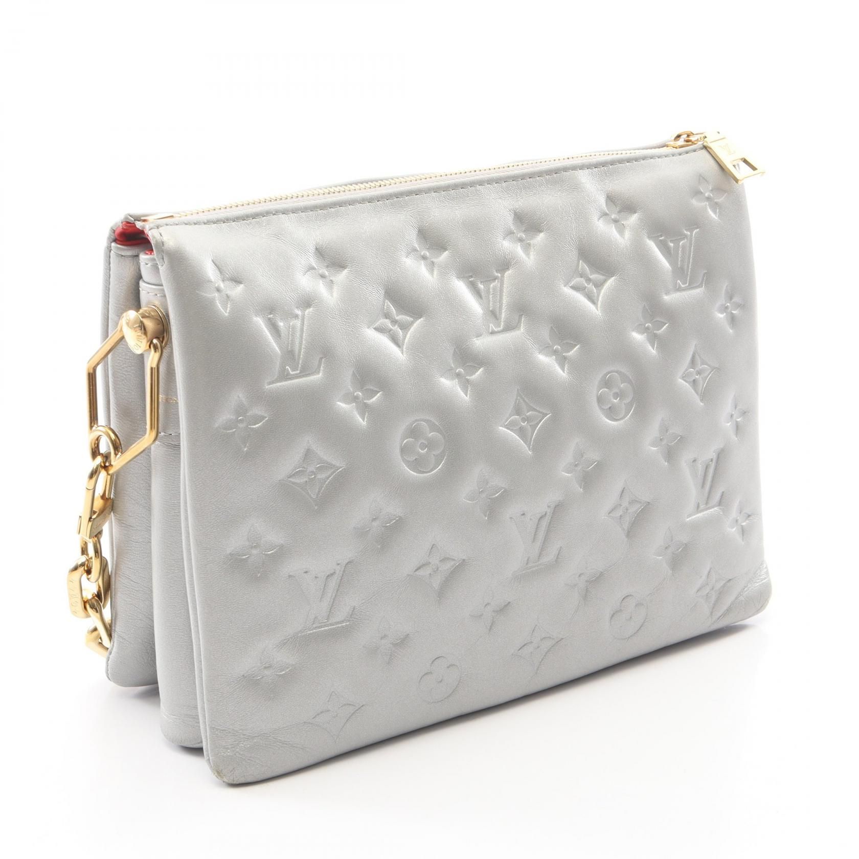 Coussin NM PM, Embossed Monogram — view 2