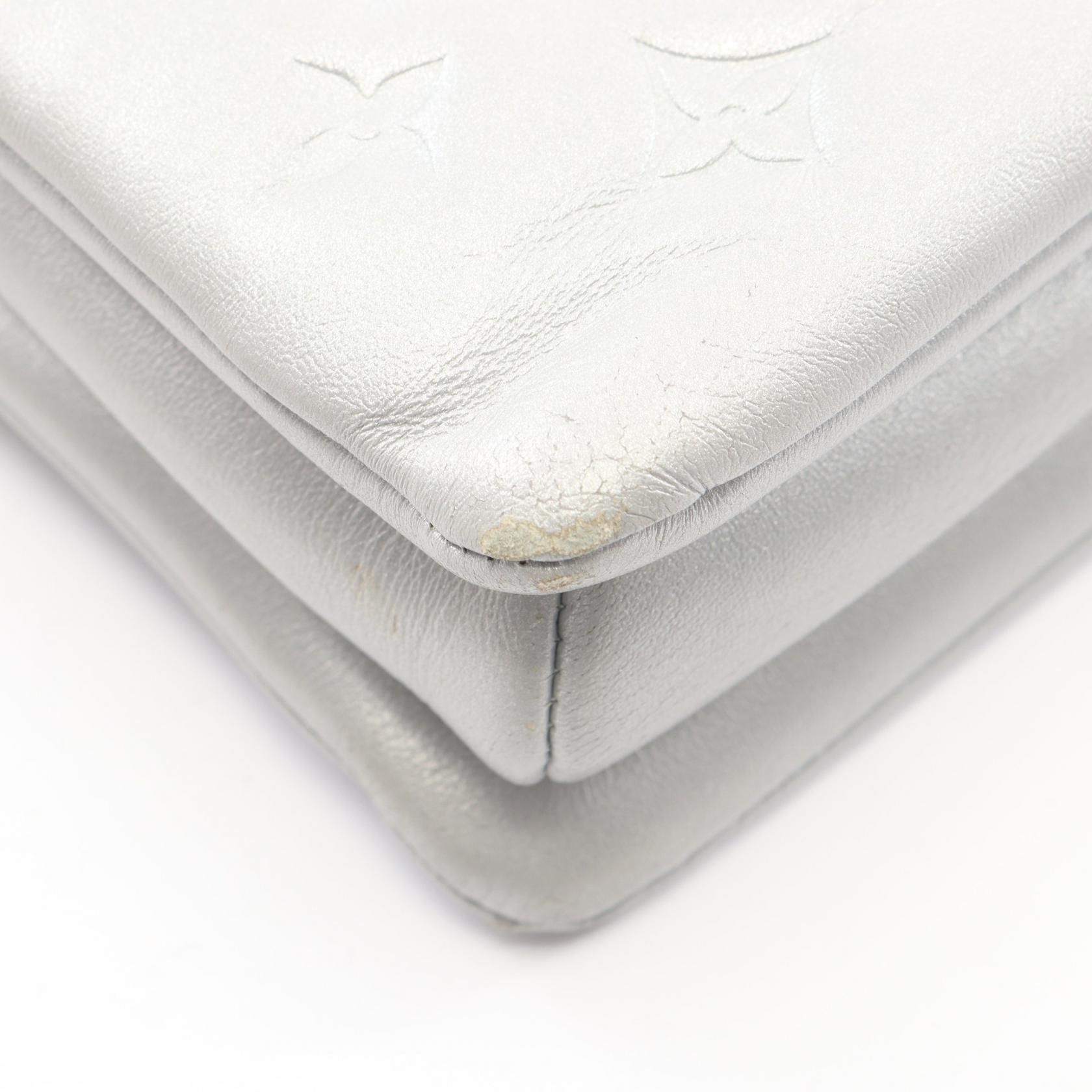 Coussin NM PM, Embossed Monogram — view 5