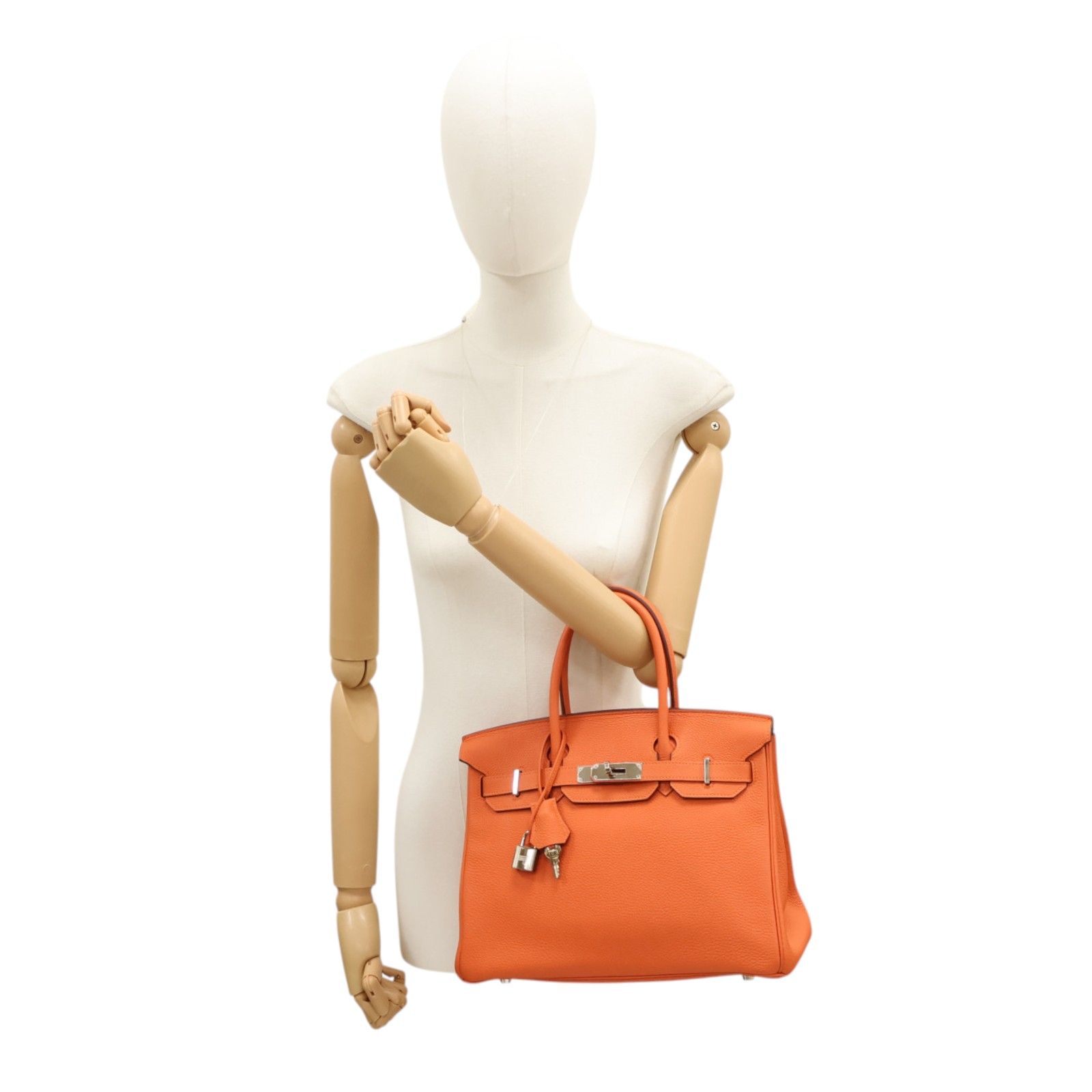 Togo Leather Birkin 30 w/PHW — view 7