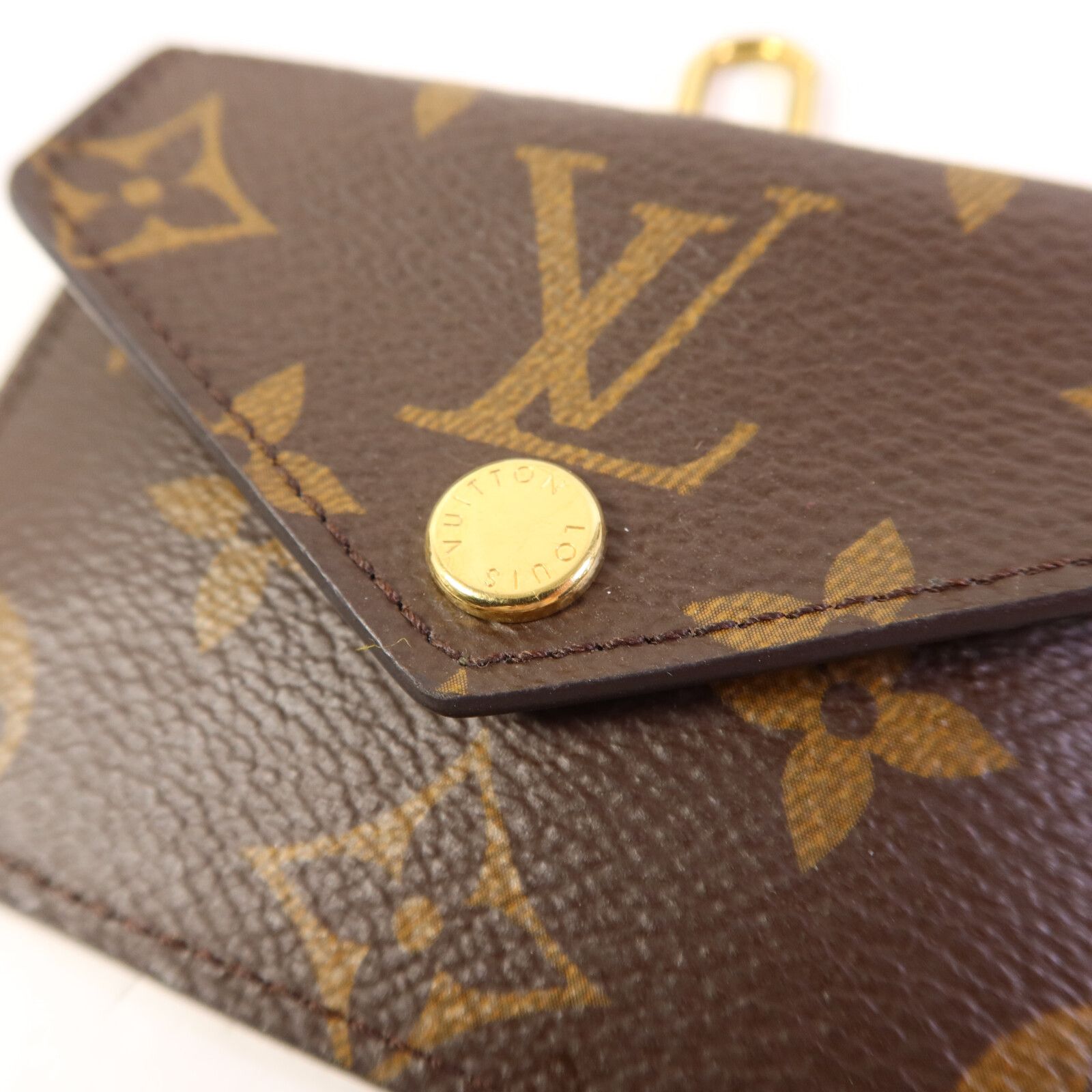 Monogram Felicie Strap & Go Gold Shoulder Bag Brown Green Brown/khaki Shoulder Bag M 80091 — view 14