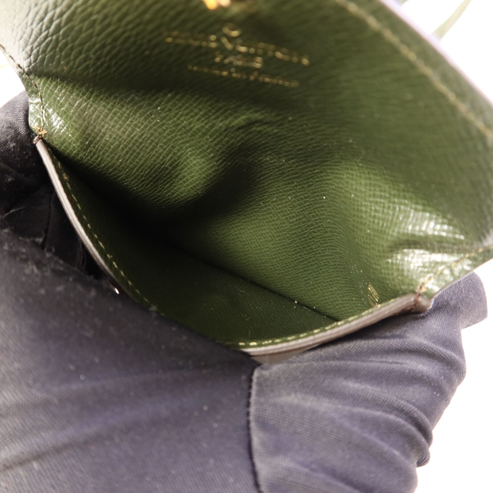 Monogram Felicie Strap & Go Gold Shoulder Bag Brown Green Brown/khaki Shoulder Bag M 80091 — view 15