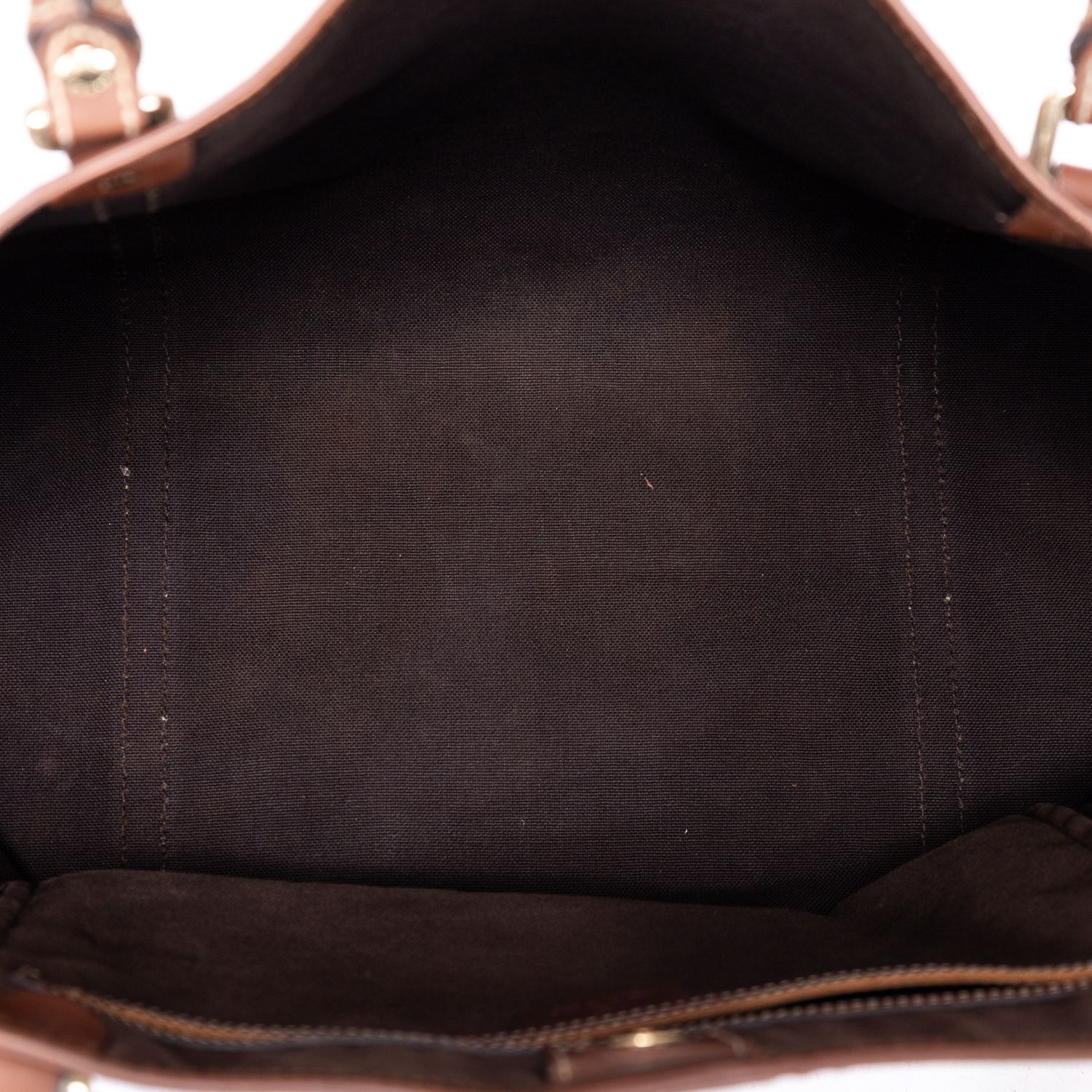 Joy Tote Joy Tote Beige/Brown Beige Monogrammed Canvas Champagne Gold — view 12