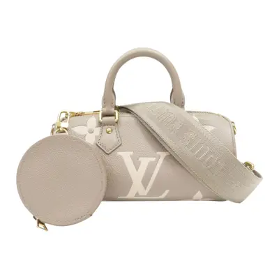 Papillon Bb Shoulder Handbag Empreinte Grey M 46031
