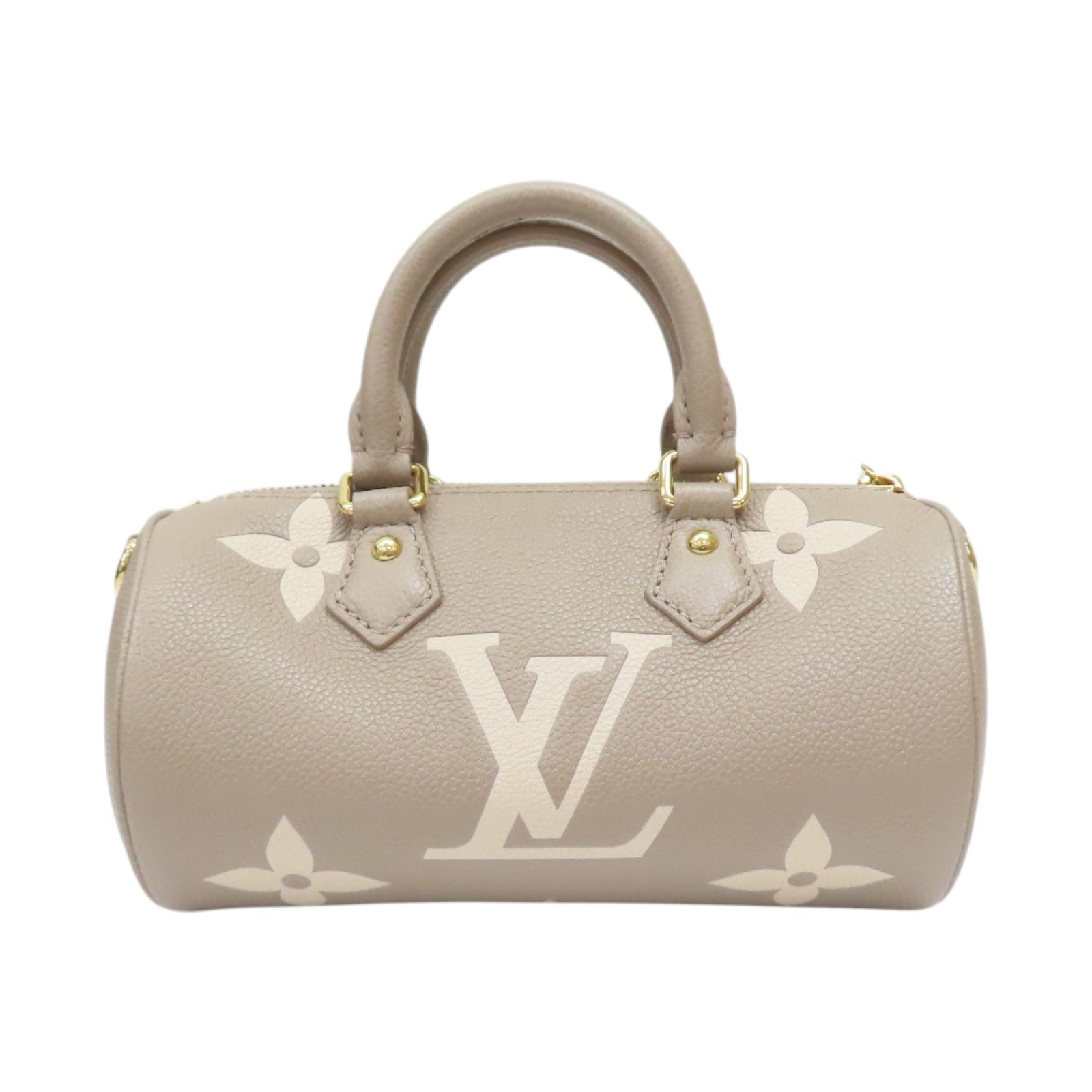 Papillon Bb Shoulder Handbag Empreinte Grey M 46031 — view 2