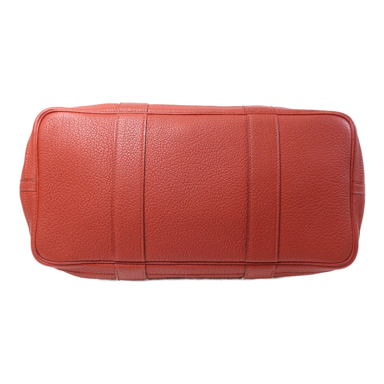 Negonda Leather Garden Party Pm Ginpaku Handmade Bag Potiron Tote Bag Potiron Orange Orange Negonda Leath — view 4