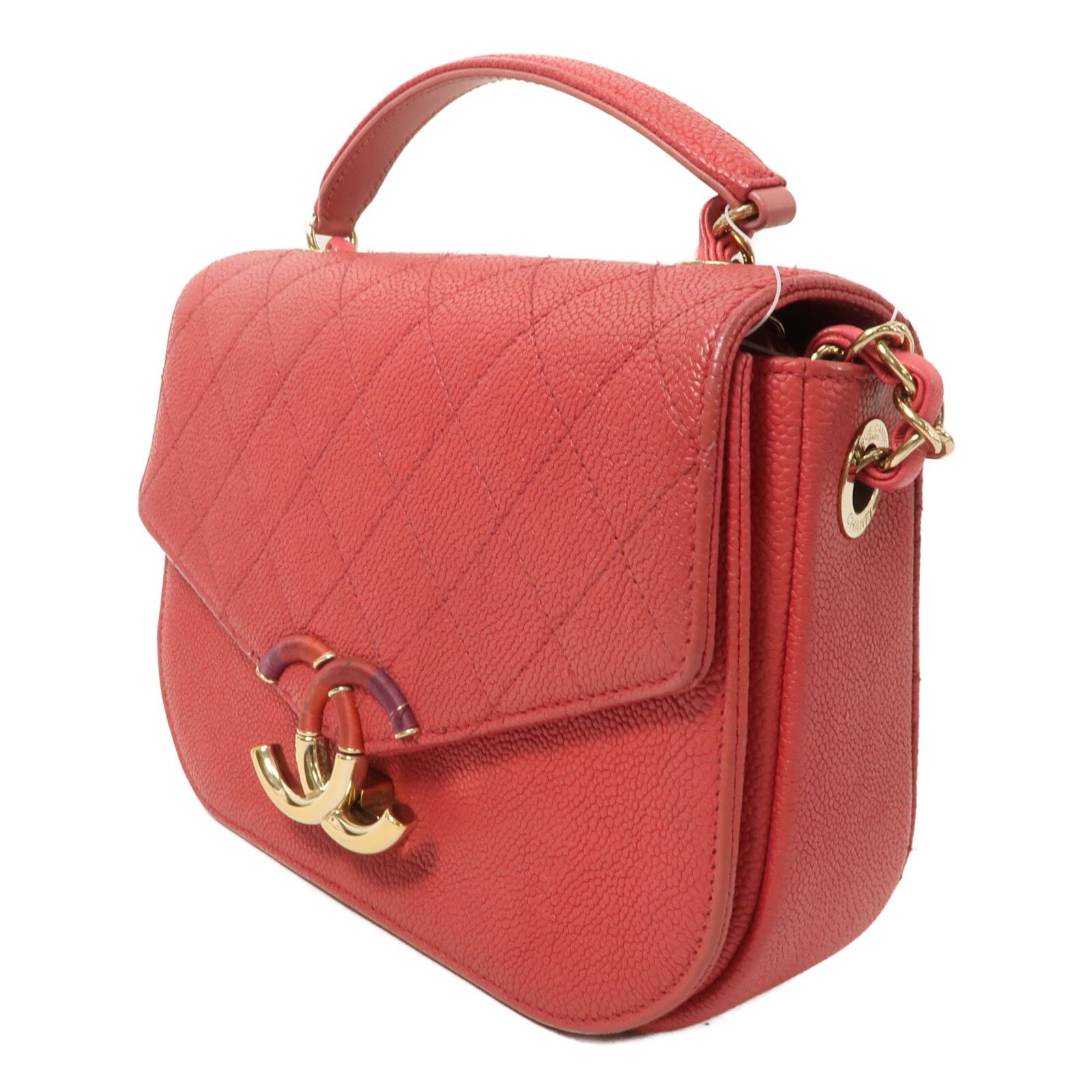 Paris-Cuba Thread Around Top Handle Flap w/Chain Strap — view 3