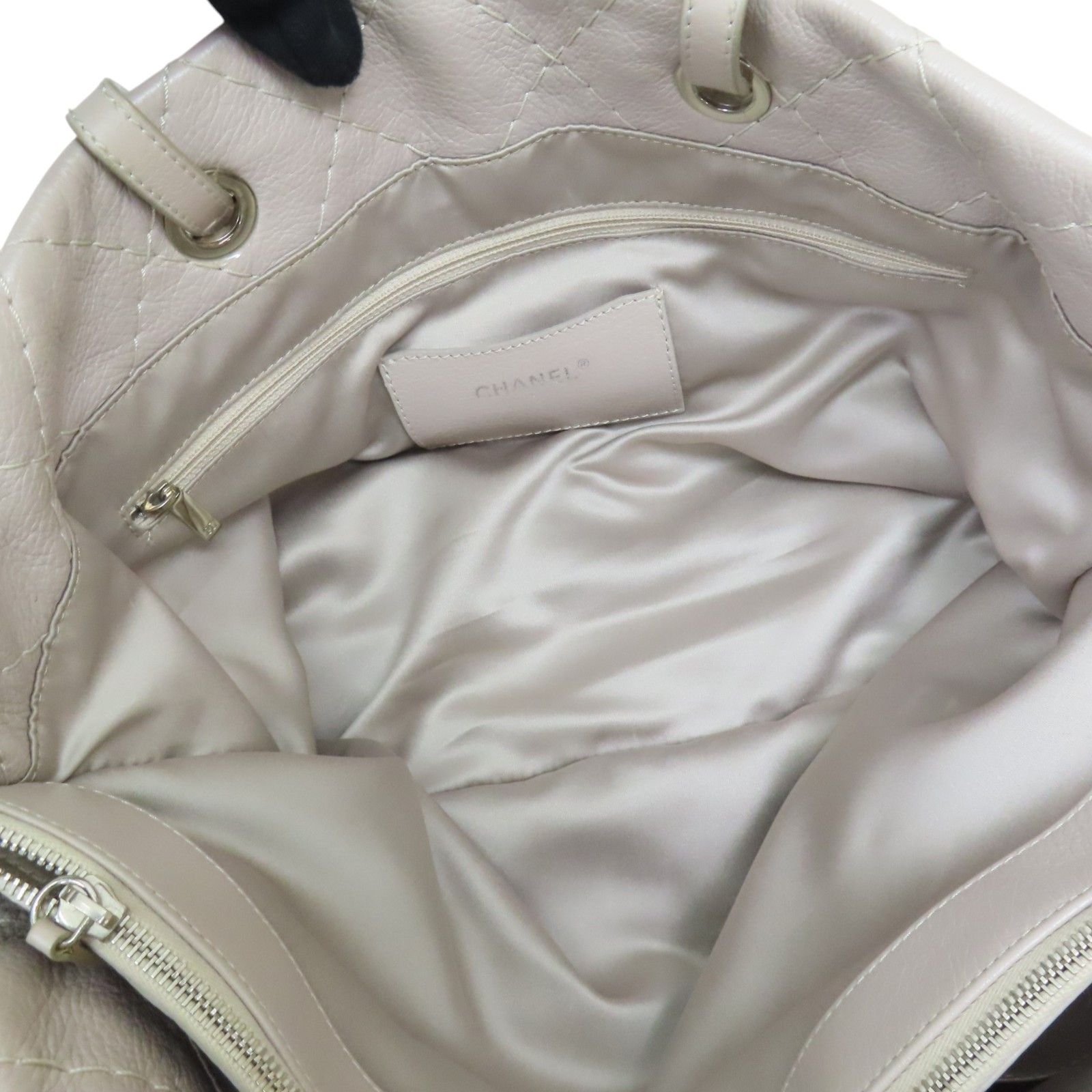 Quilted Glazed Calfskin On The Road Tote Bag — view 4