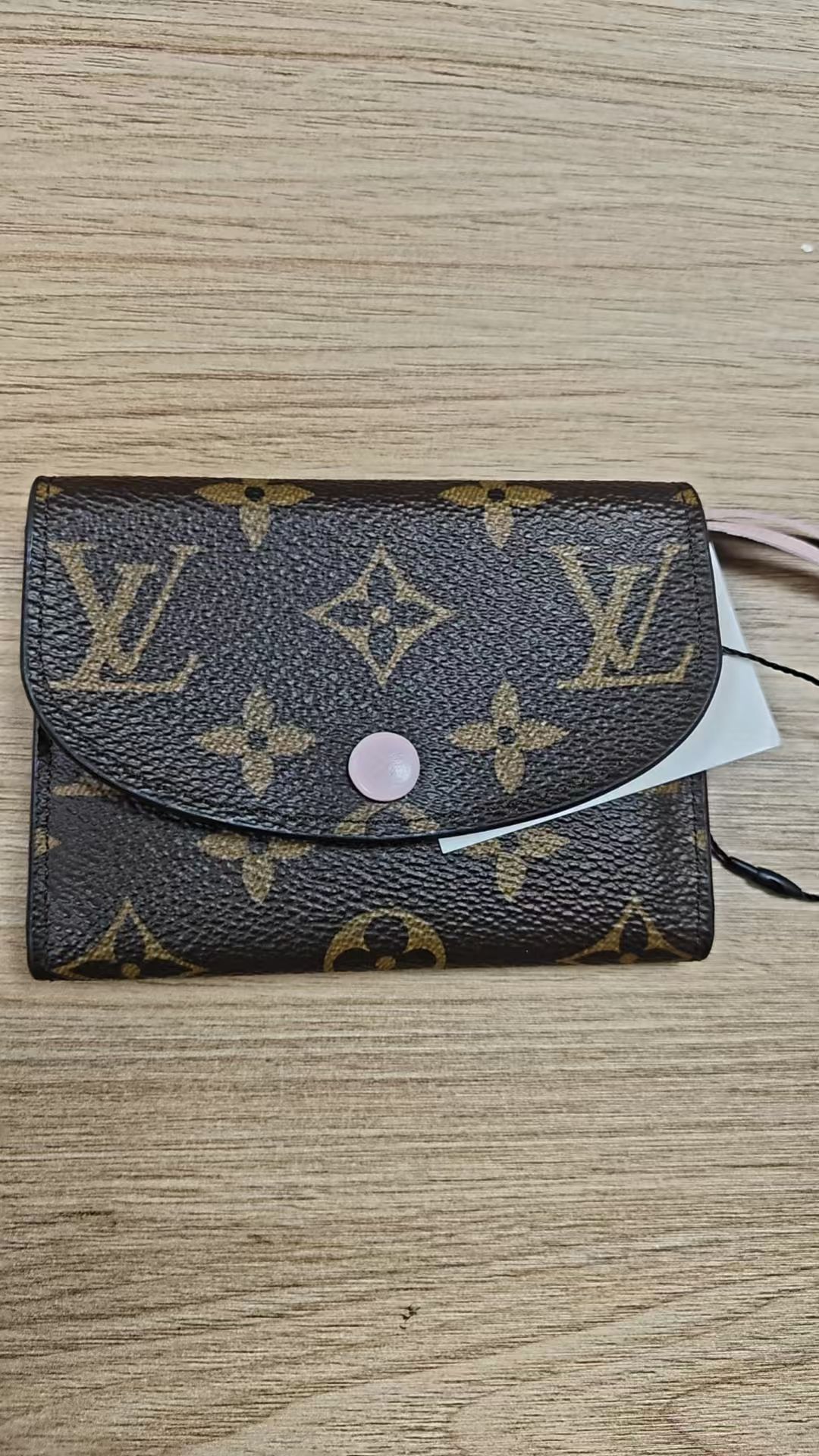 Rosalie Coin Purse, Monogram — view 5