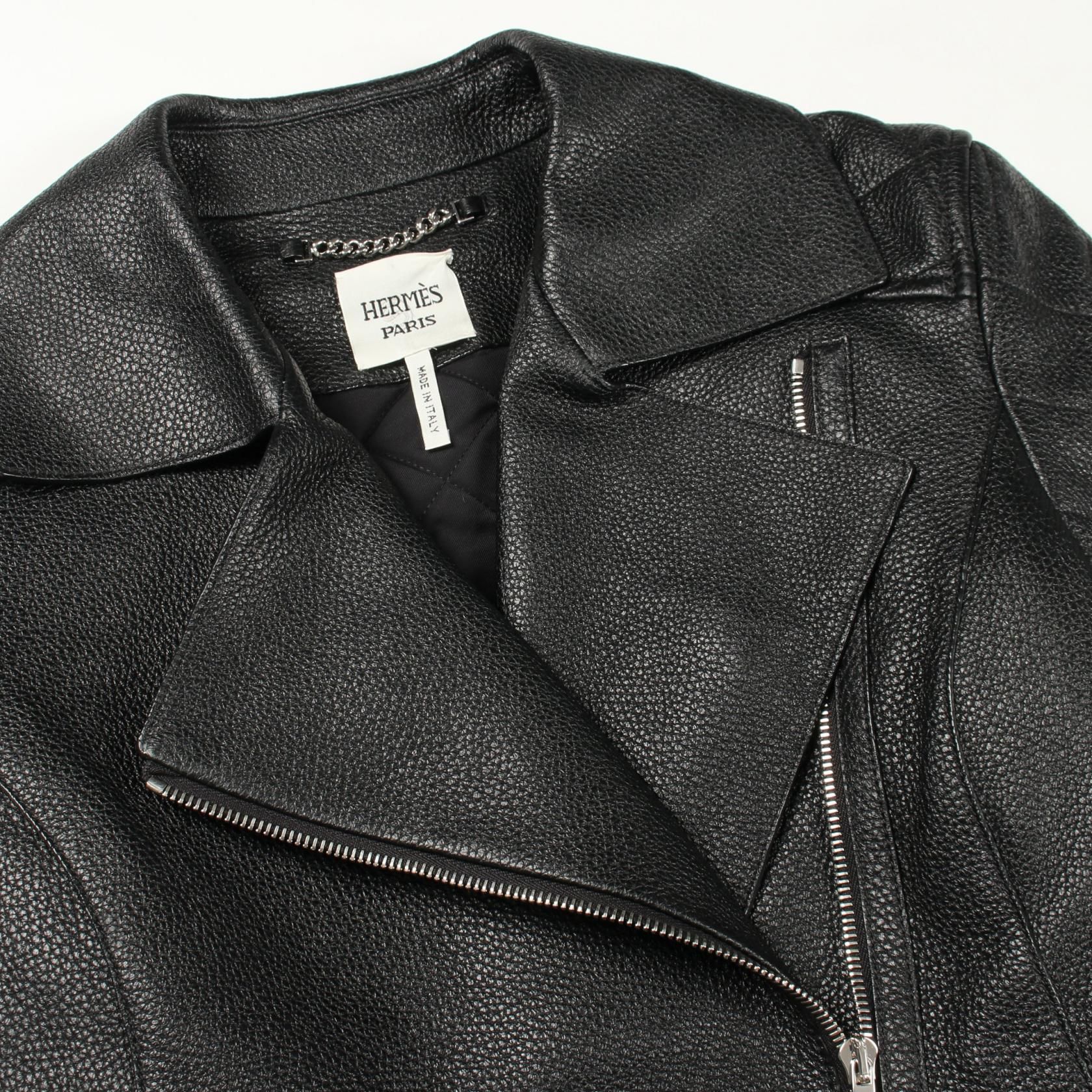 Black Deerskin Riders Jacket — view 5