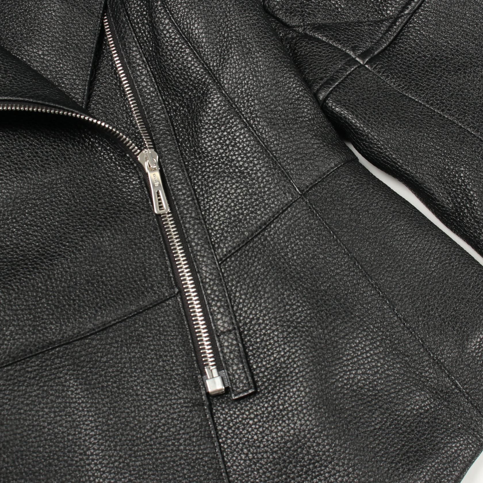 Black Deerskin Riders Jacket — view 6